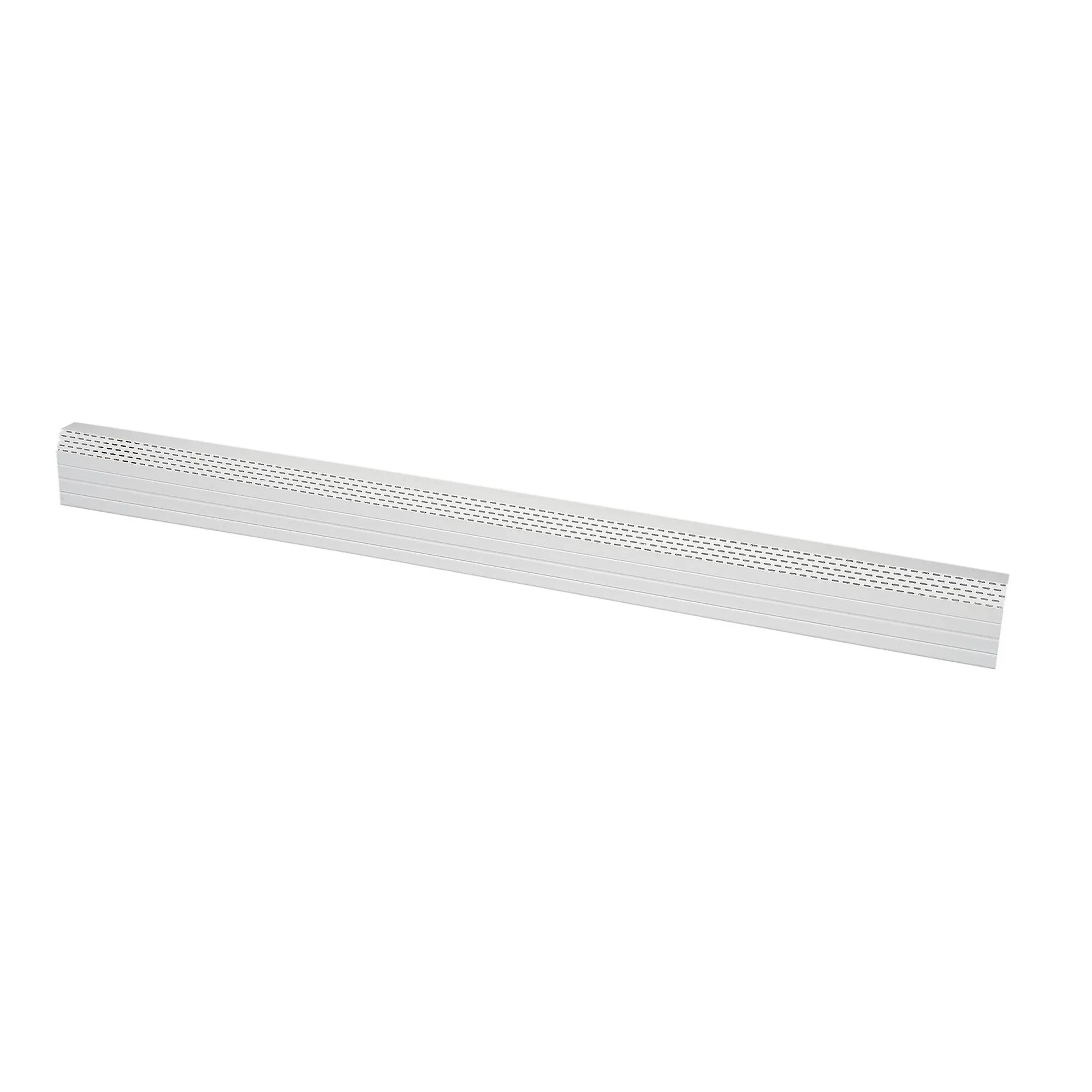 Plastic 6-foot hot water hydronic baseboard cover