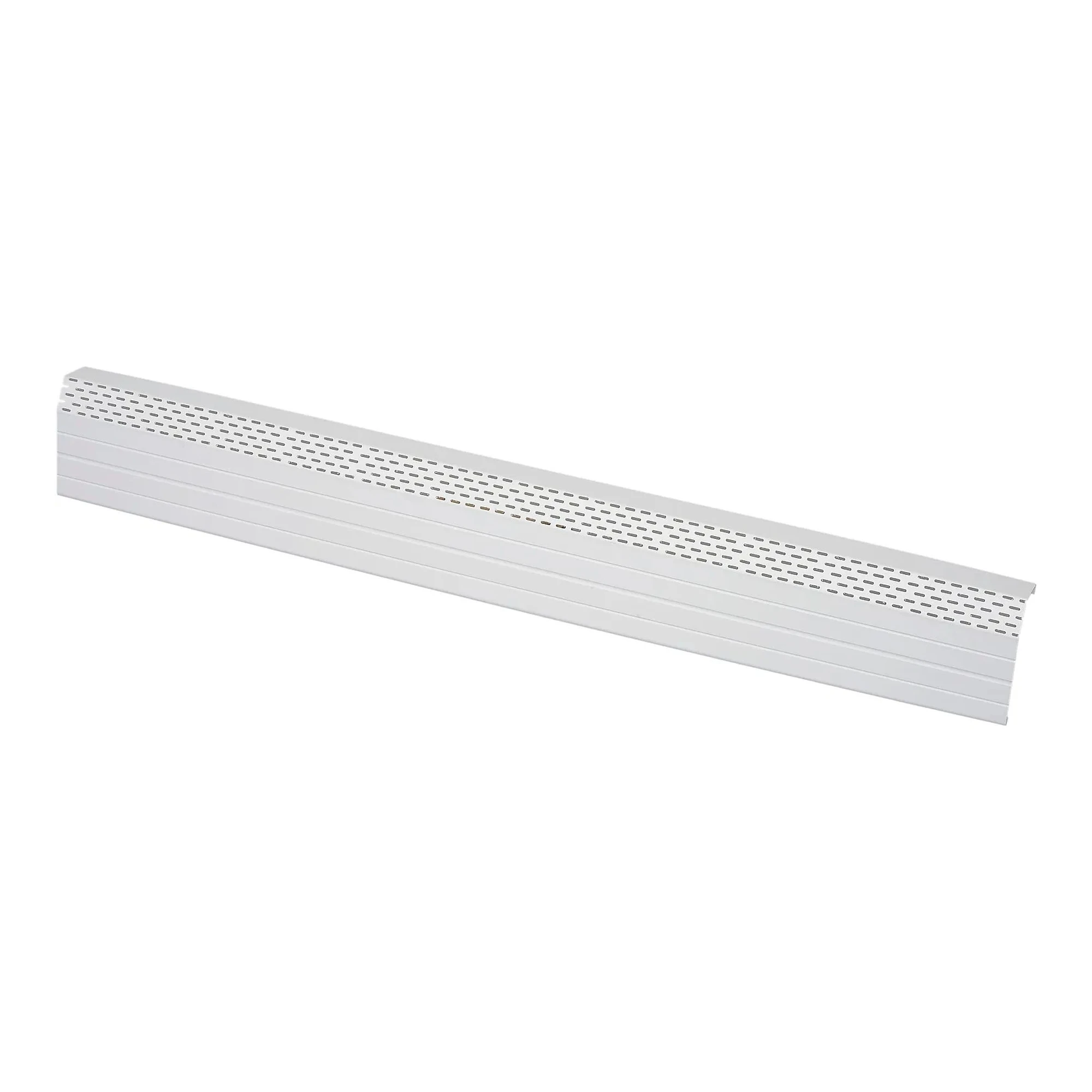 Plastic 4 ft. hot water hydronic baseboard cover