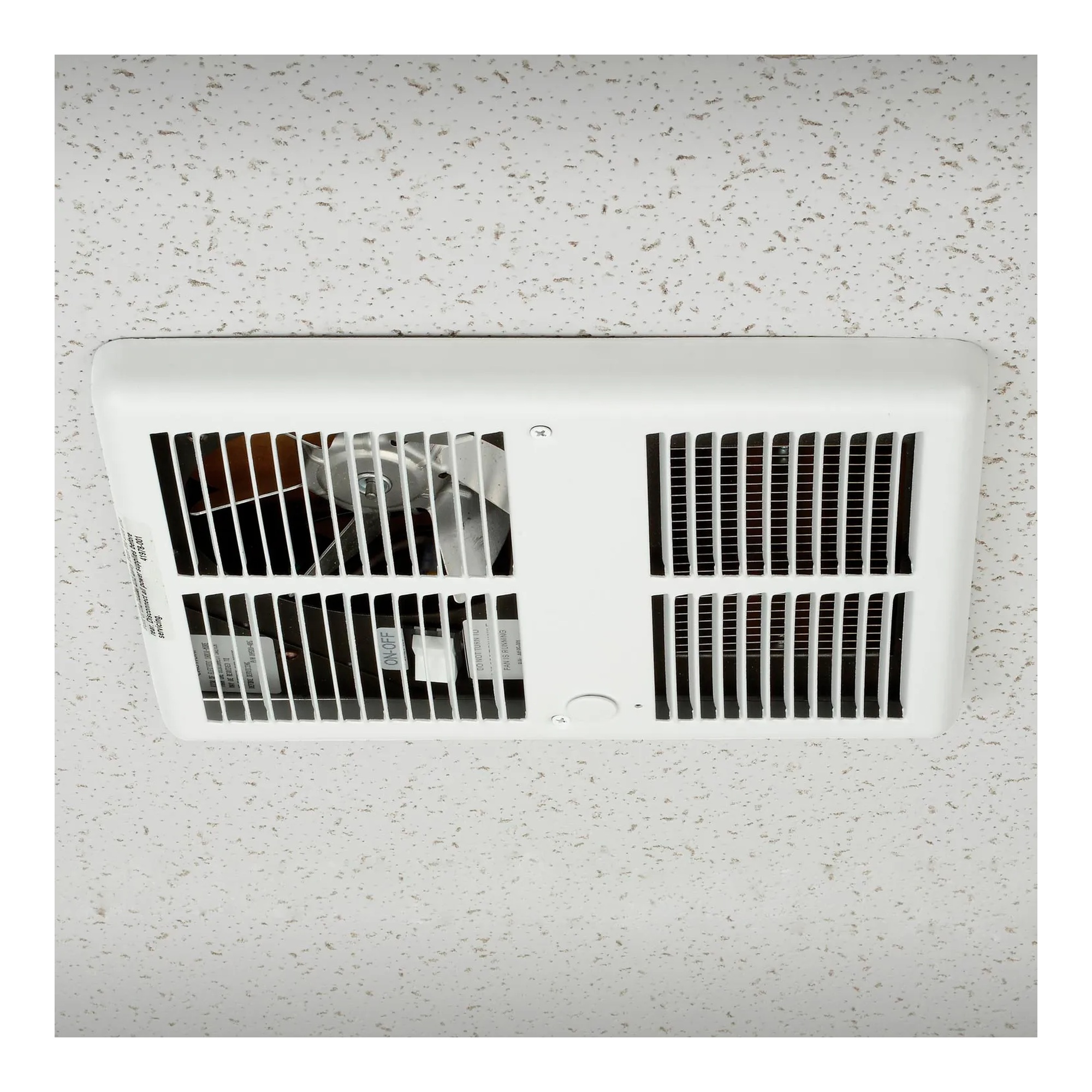 Fan-Forced Ceiling Heater, 750-2000W, 240/208V, White