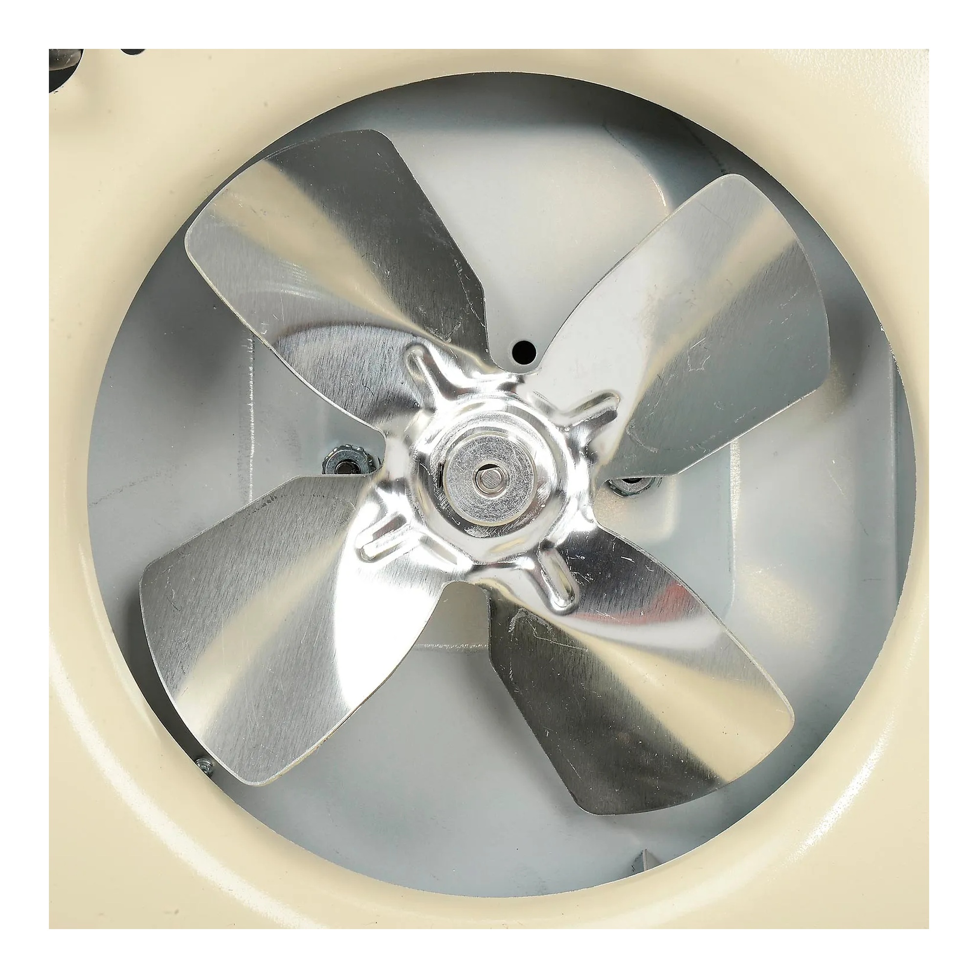 White forced-air electric wall heater