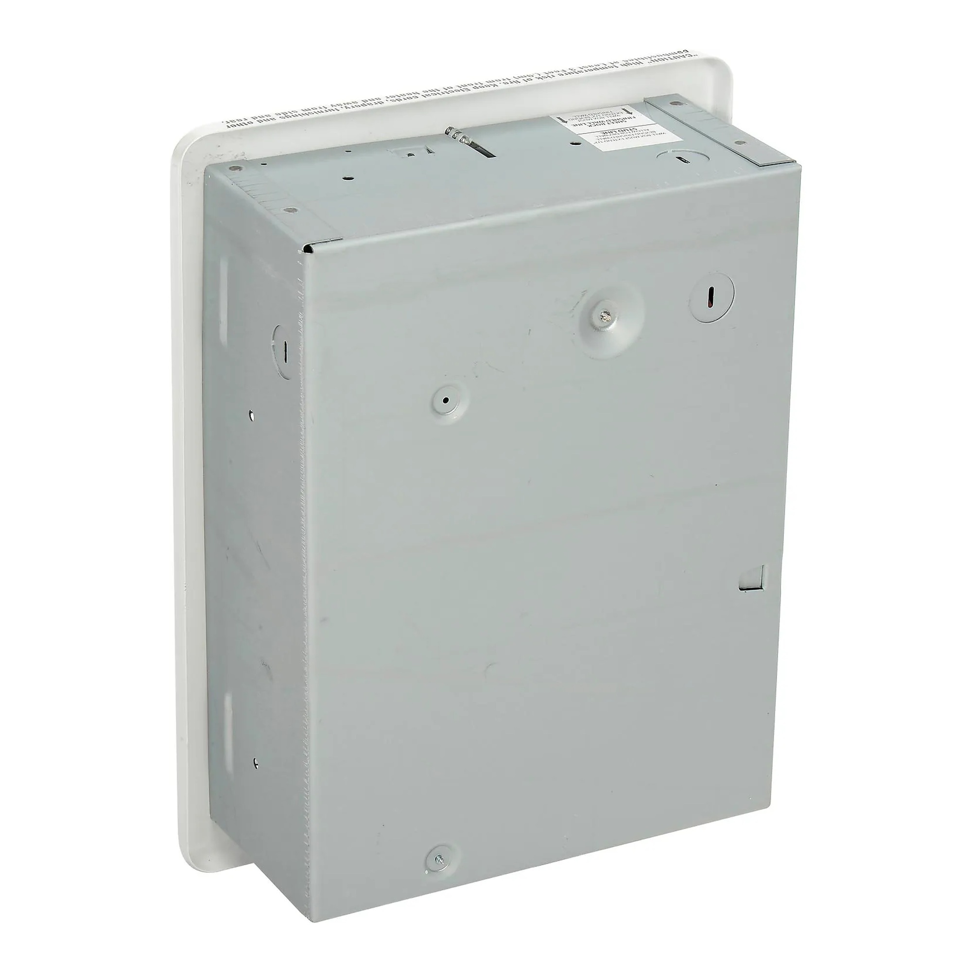 White forced-air electric wall heater