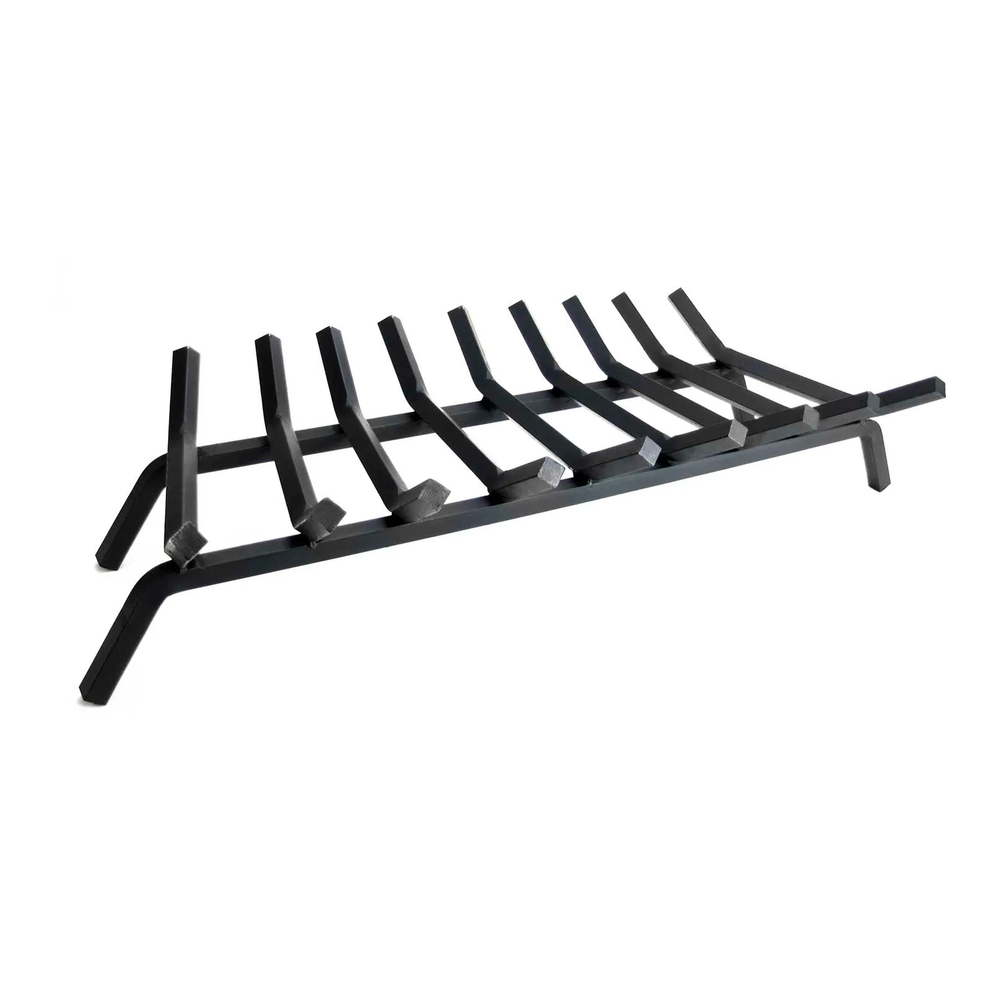 36-Inch Steel Fireplace Grate with 9 Bars
