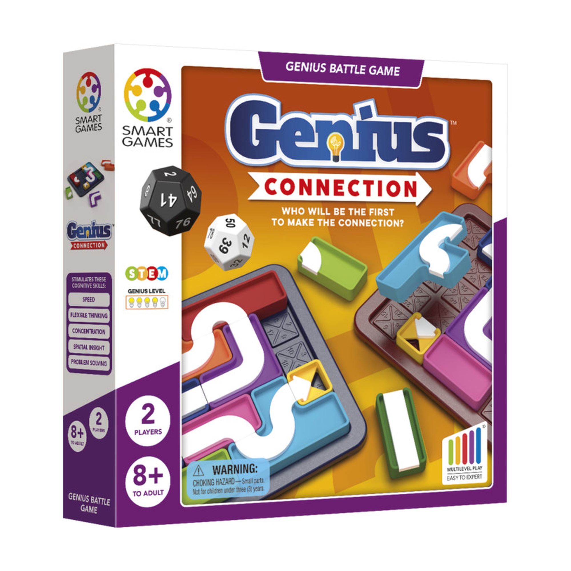 Genius Connection Two-Player Strategy Game