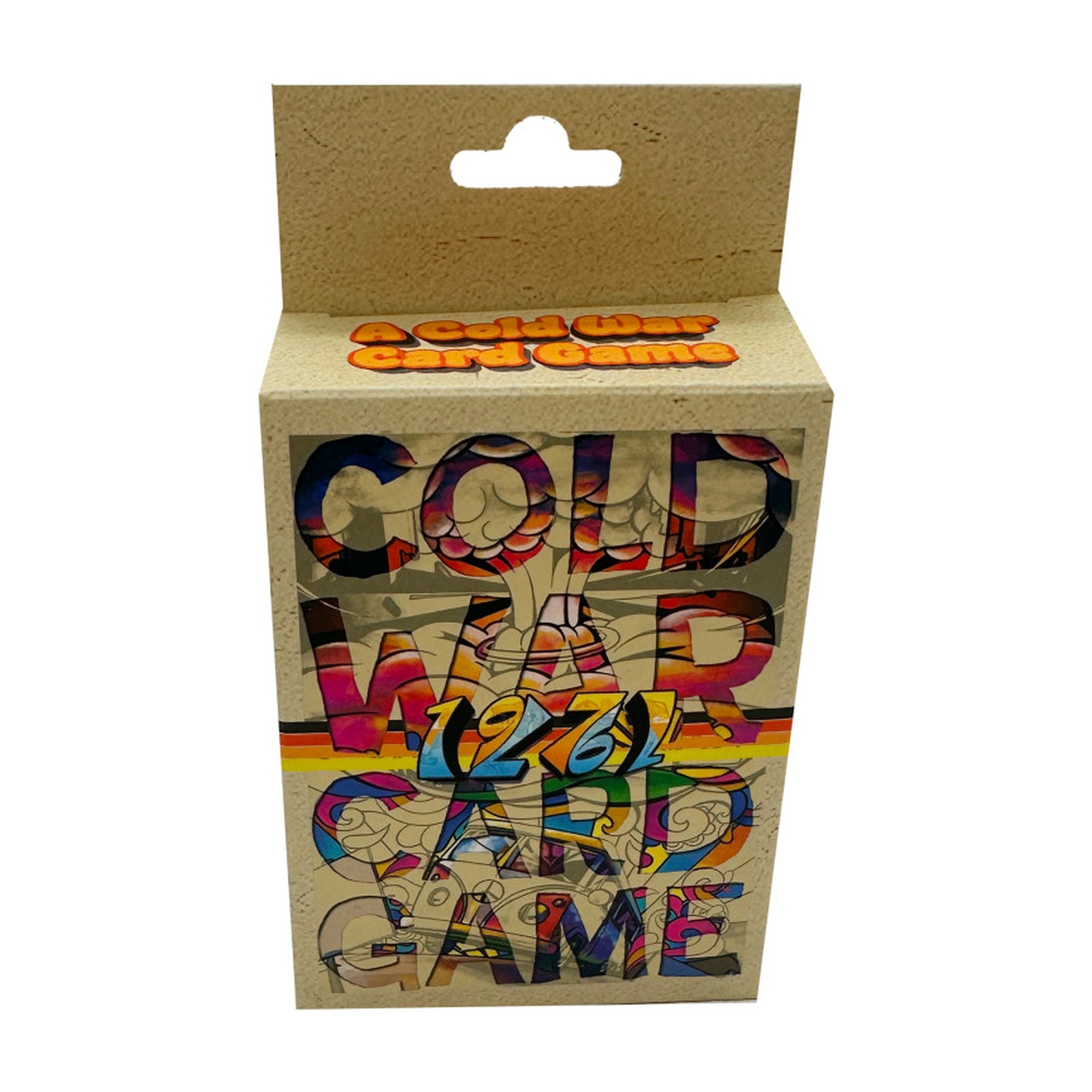 1971 Cold War Card Game Travel Box