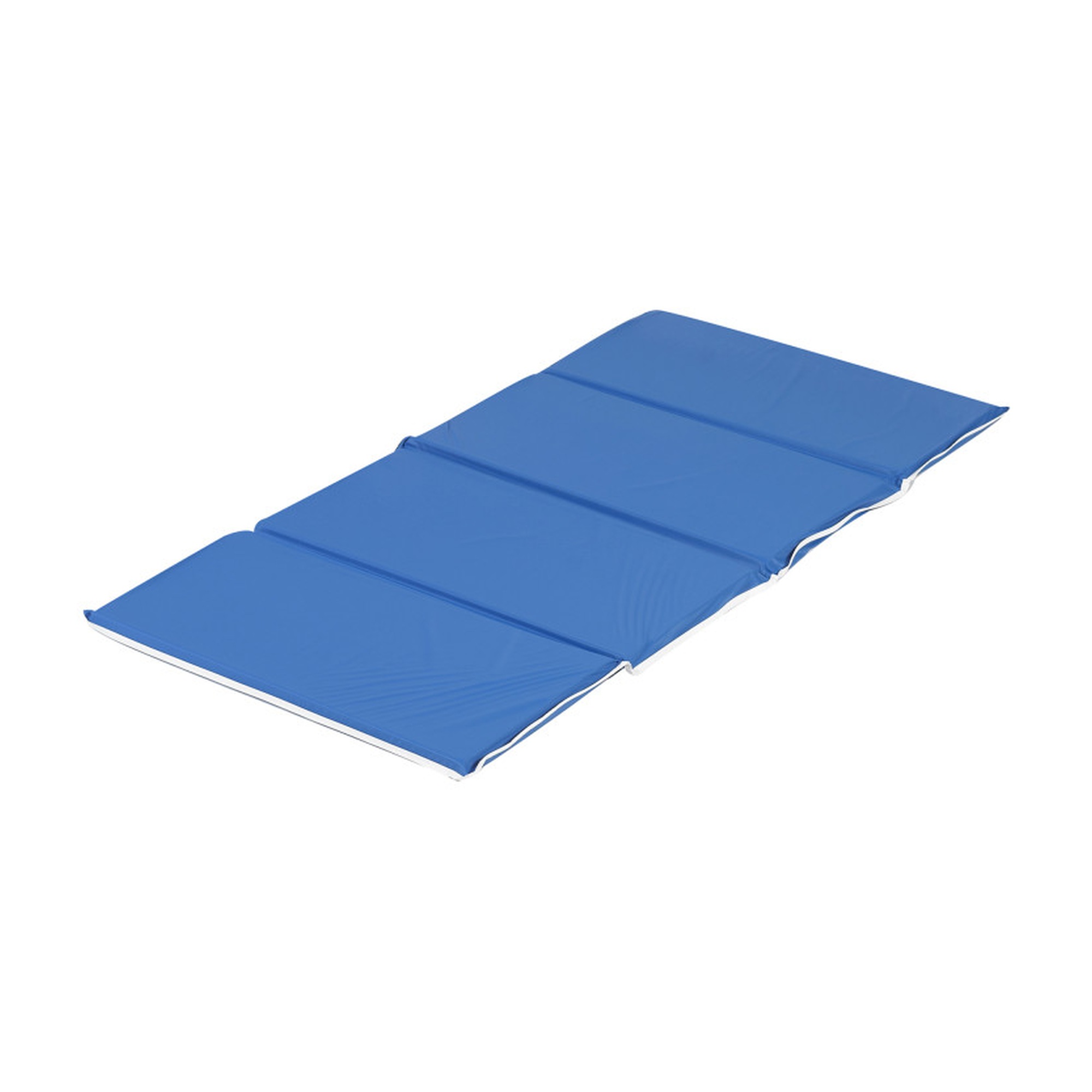 Blue Tough-Duty Folding Rest Mat, 48 x 24 x 1 in.