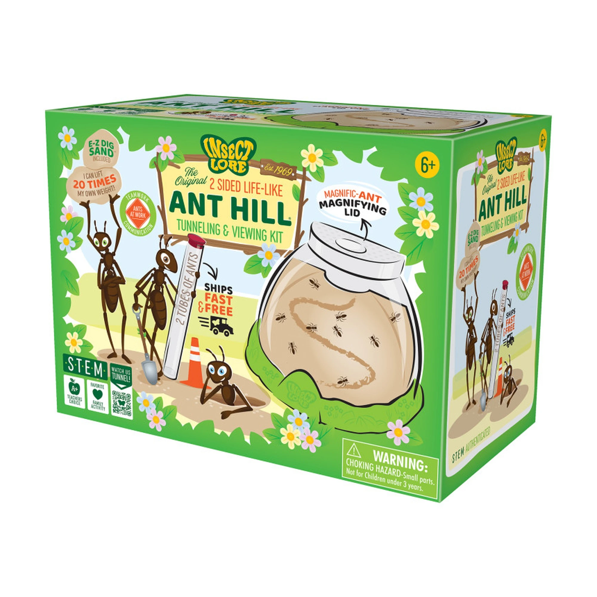 Ant Observation Habitat Kit with Live Ant Voucher