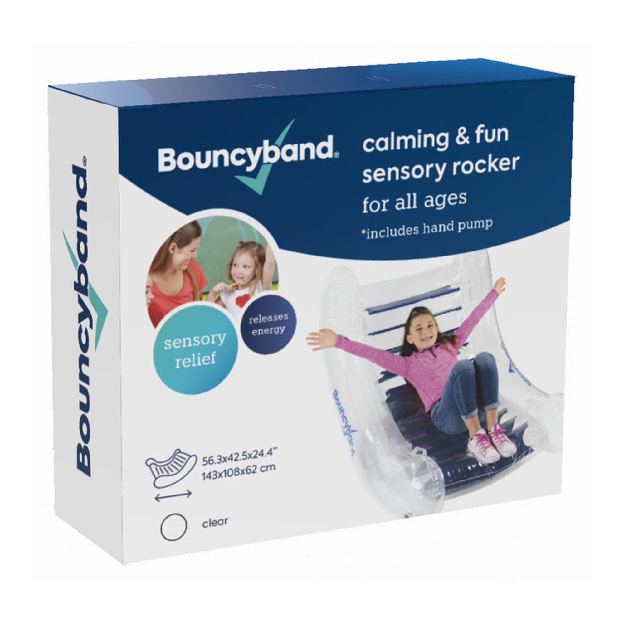 Blue Inflatable Sensory Rocker