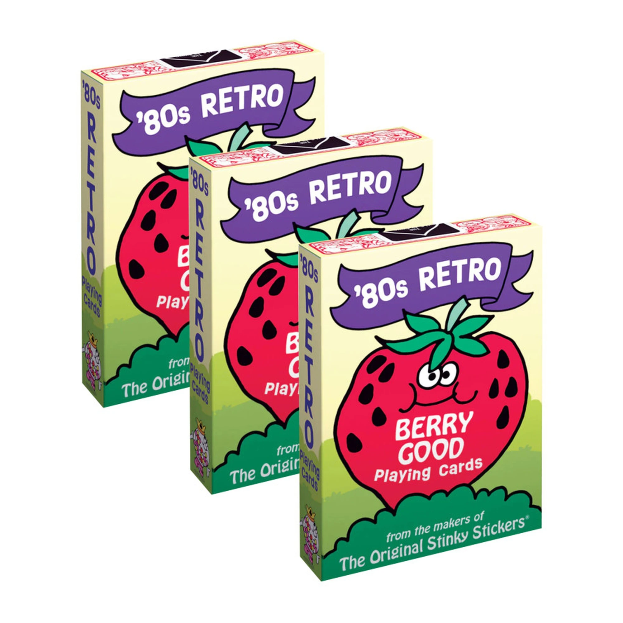 80s Retro Playing Cards, 3-Box Set