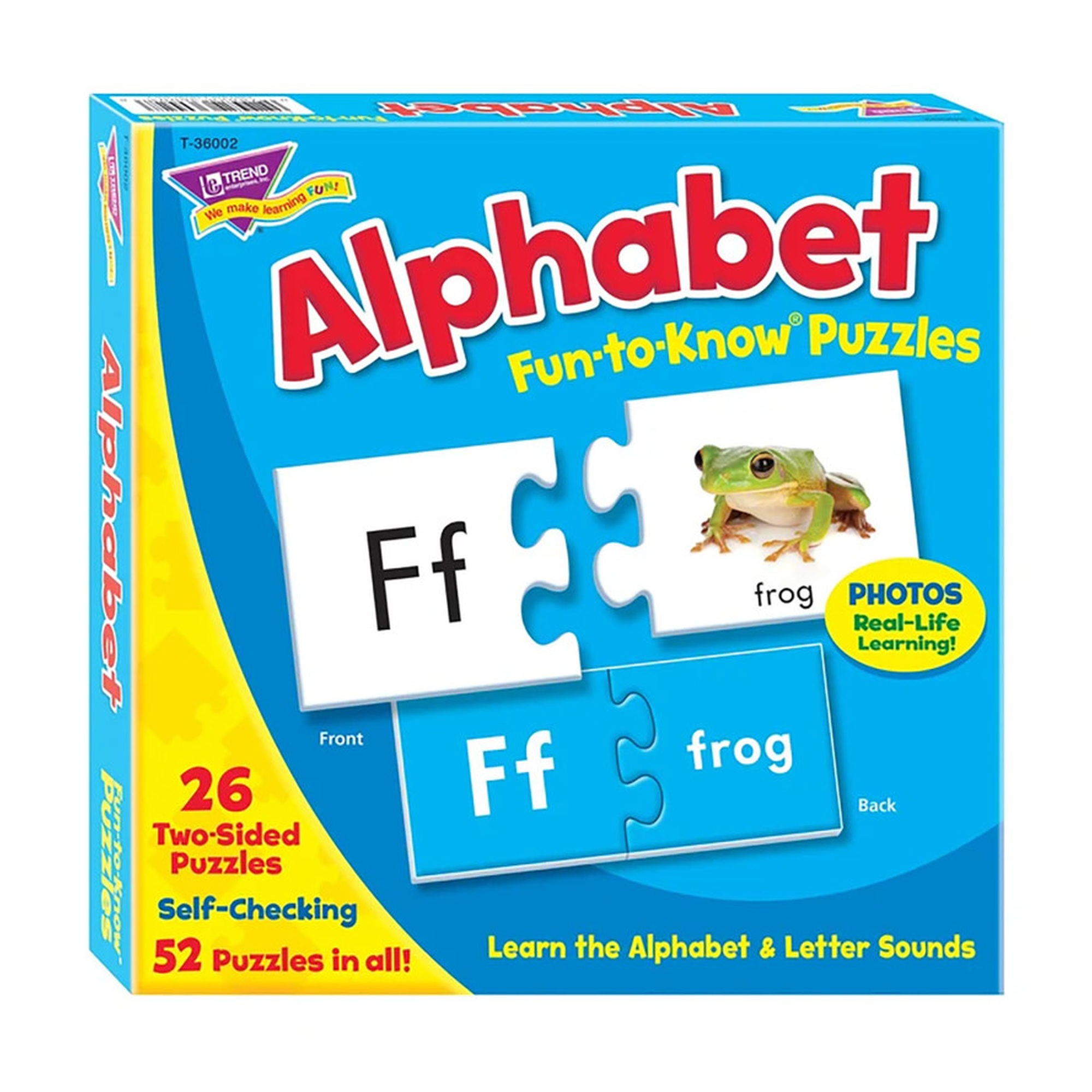 Alphabet Learning Puzzles