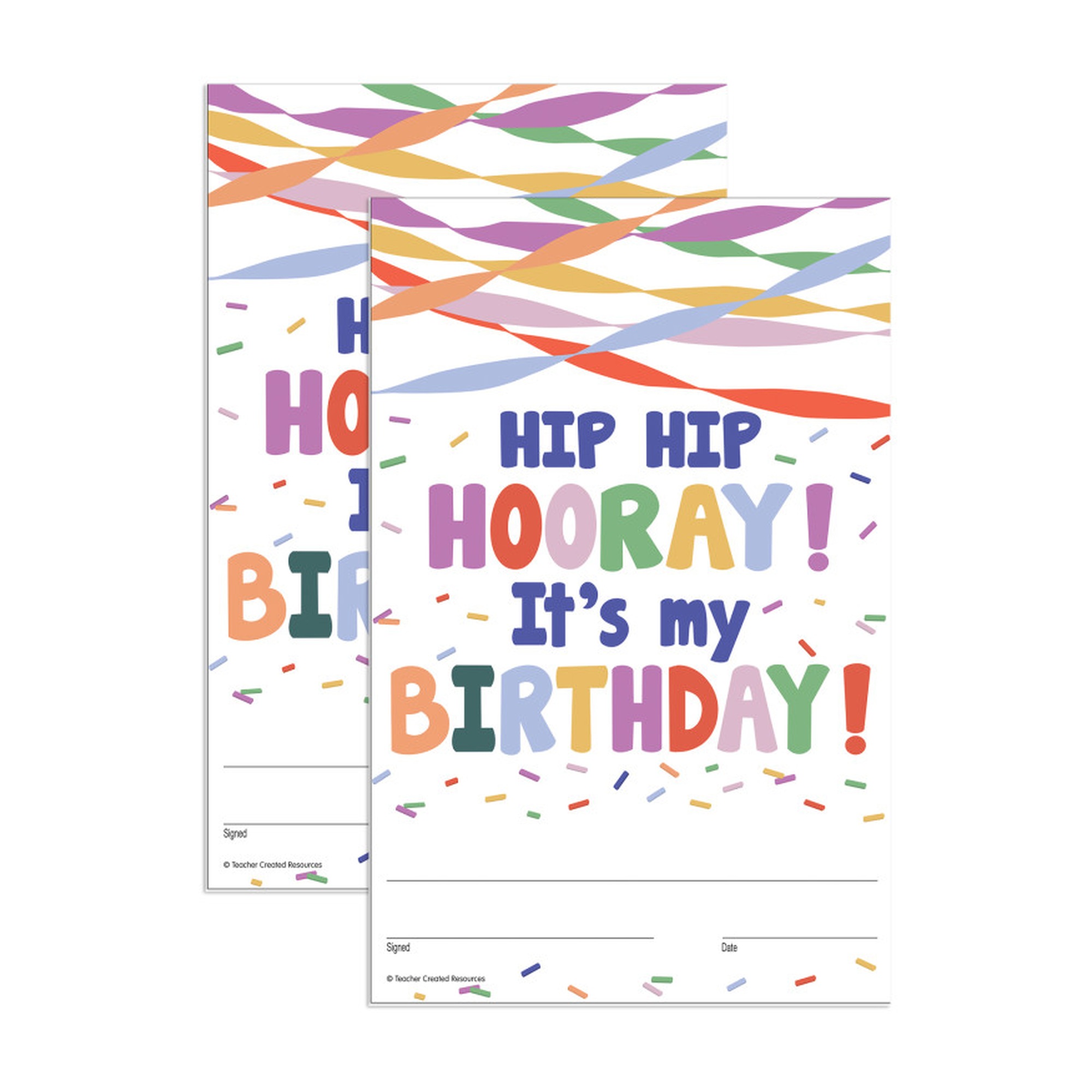 Color Crush Birthday Awards, 2-Pack