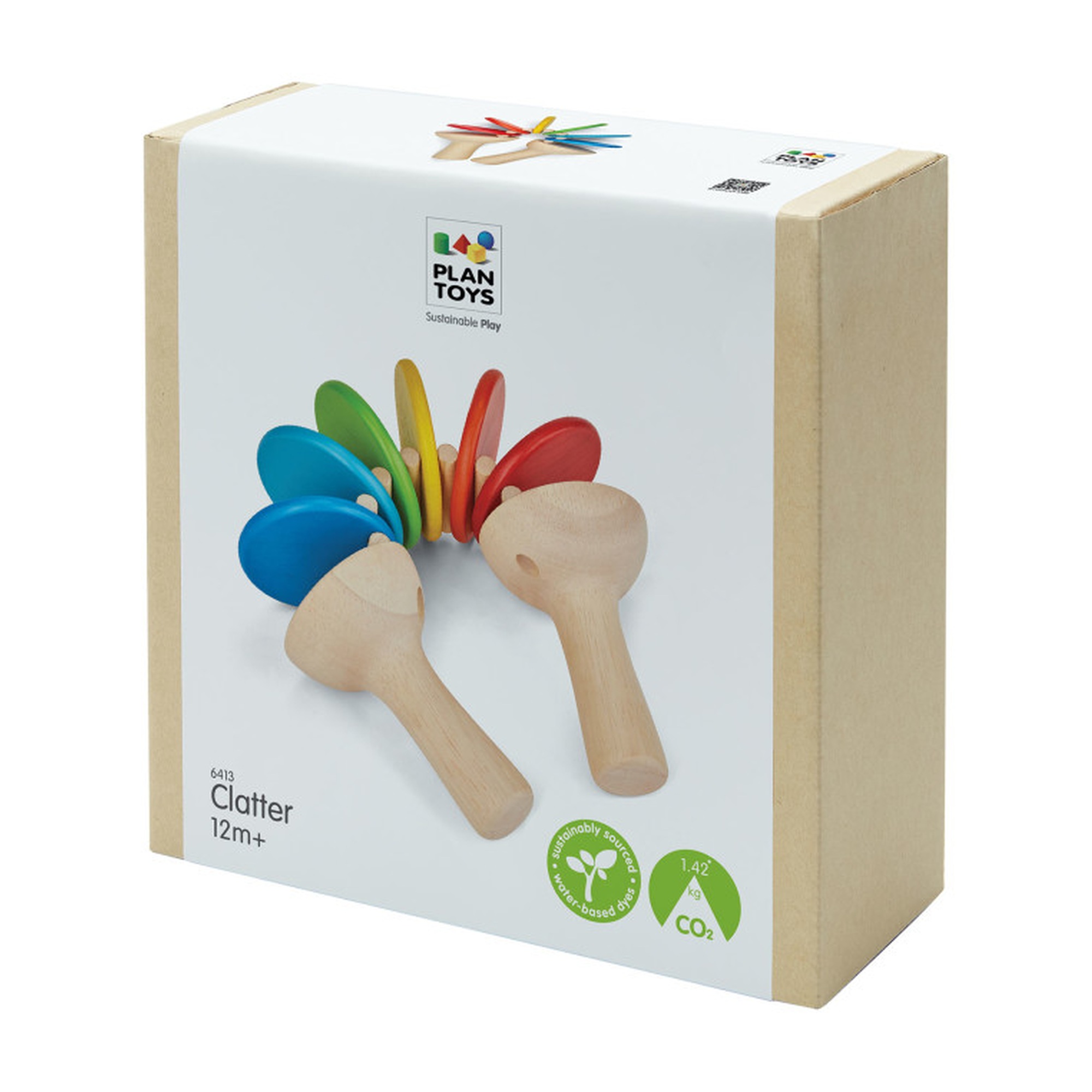 Wooden Clatter Percussion Toy