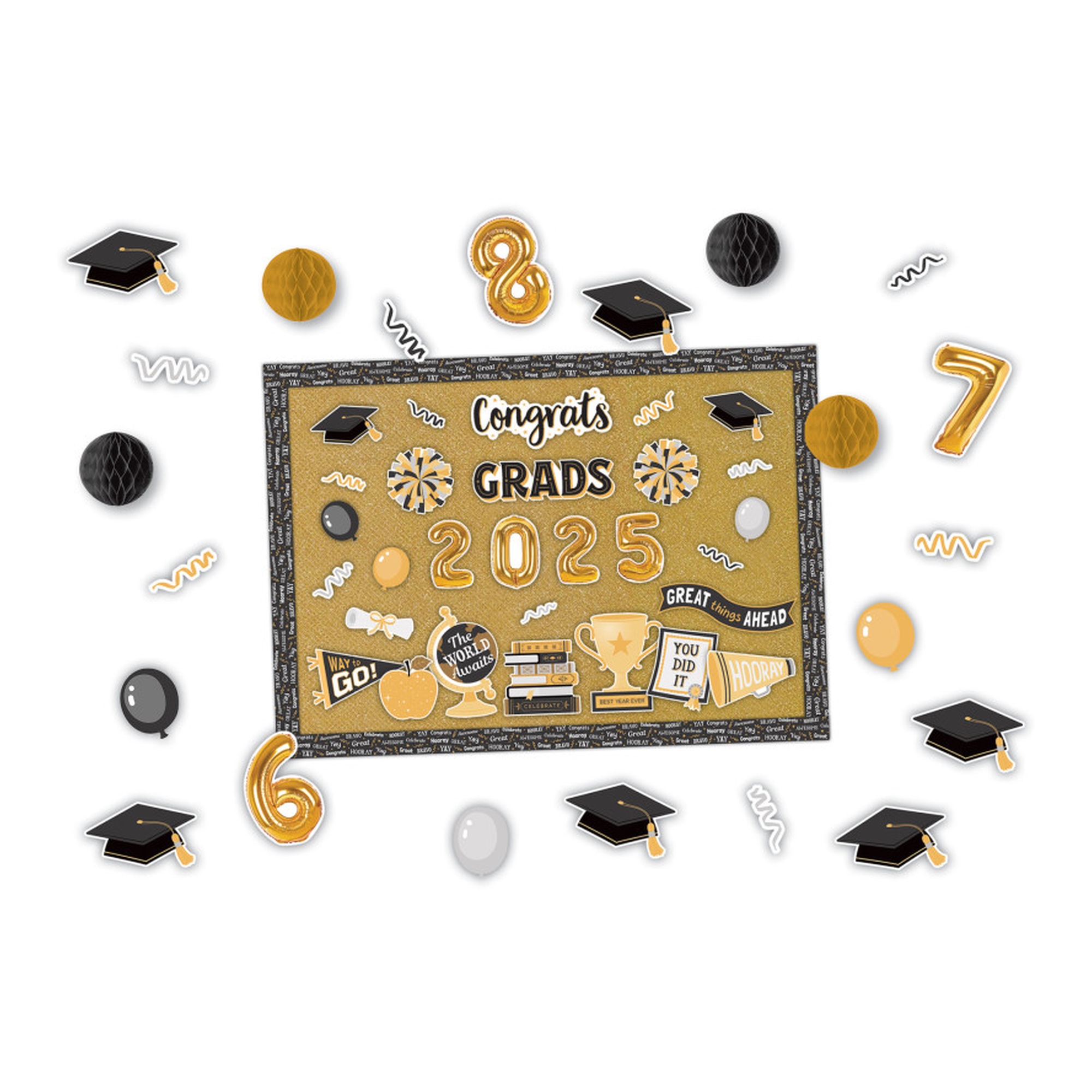 Graduation Create & Decorate Kit, 93 Pieces