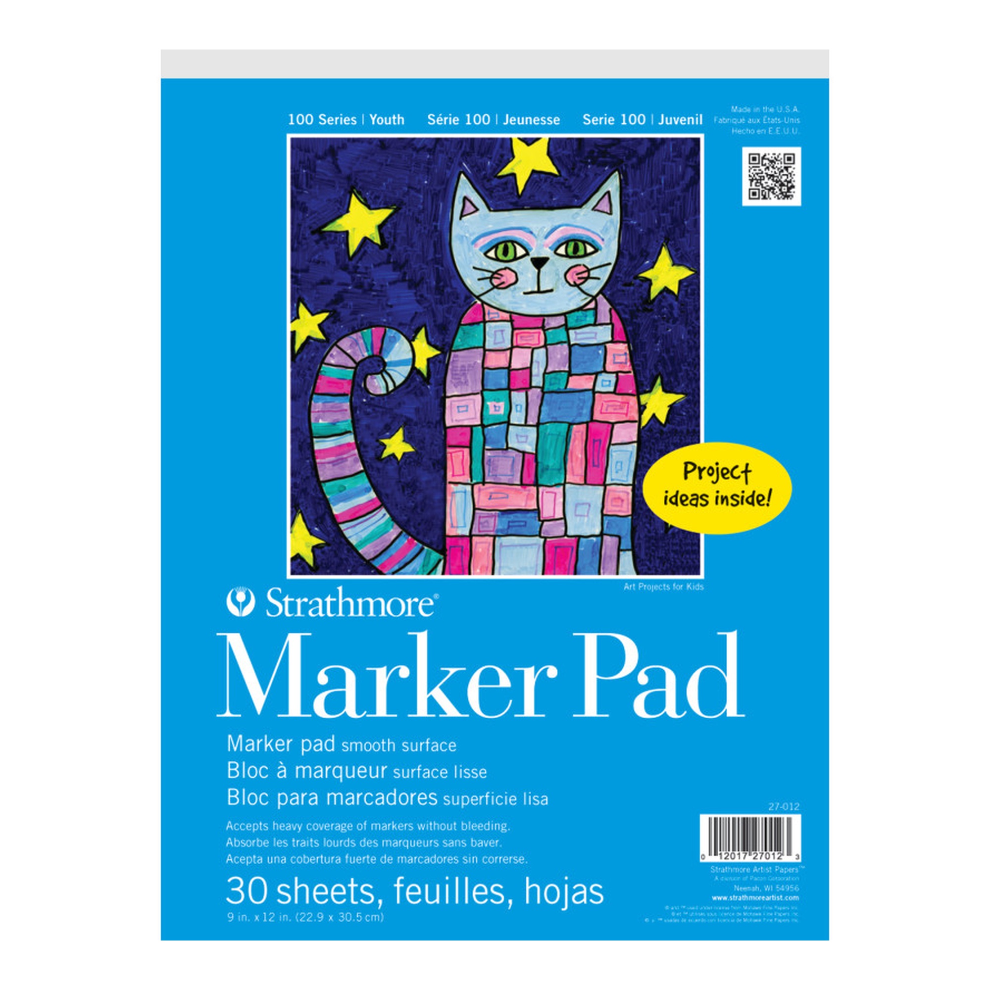 100 Series Marker Pad, 9 x 12 Inches, 30 Sheets