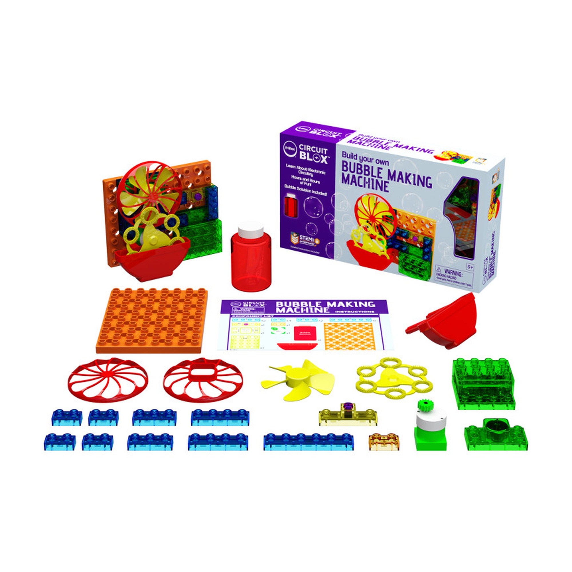 Build-Your-Own Bubble Machine Student Set