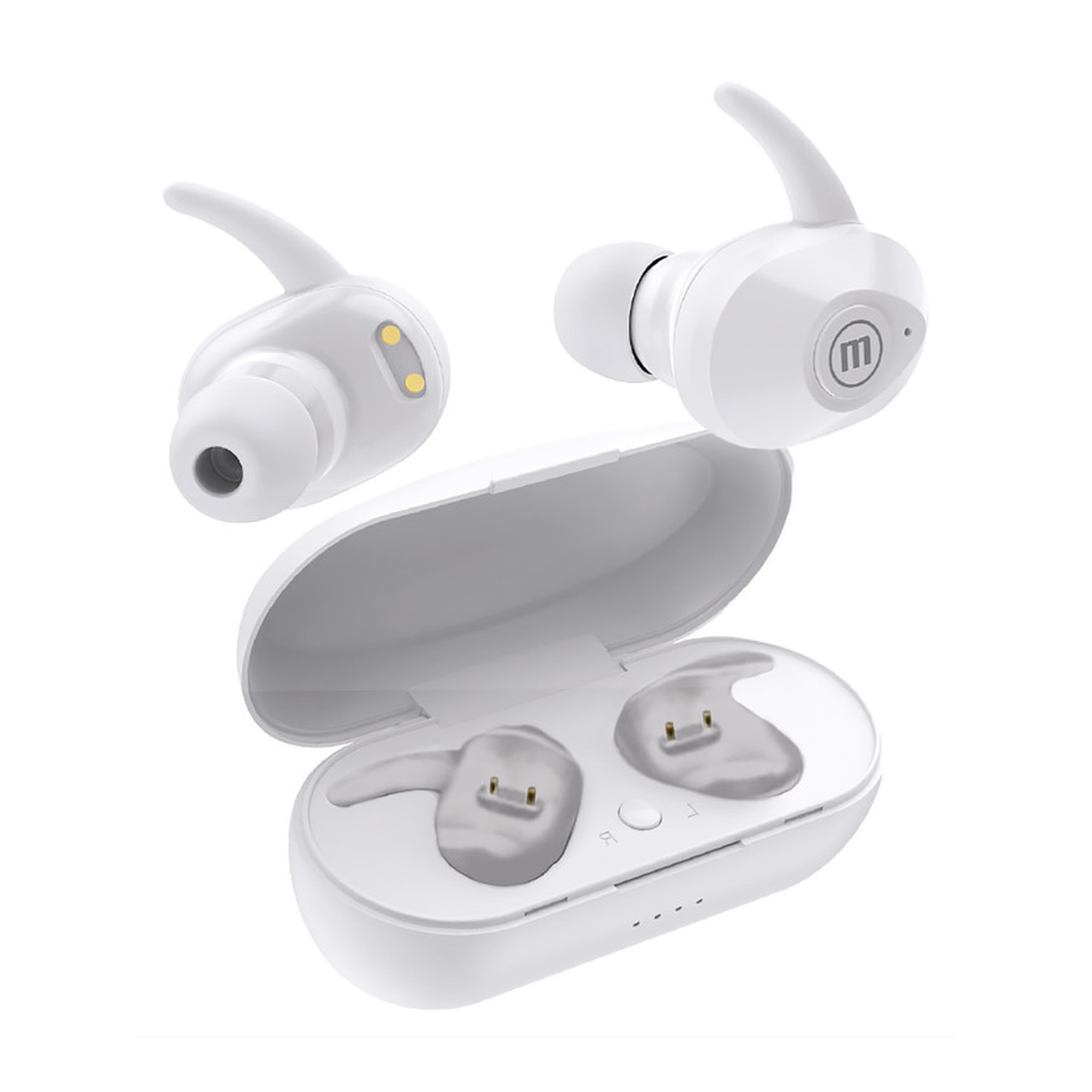 Mini True Wireless Earfin Earbuds, White