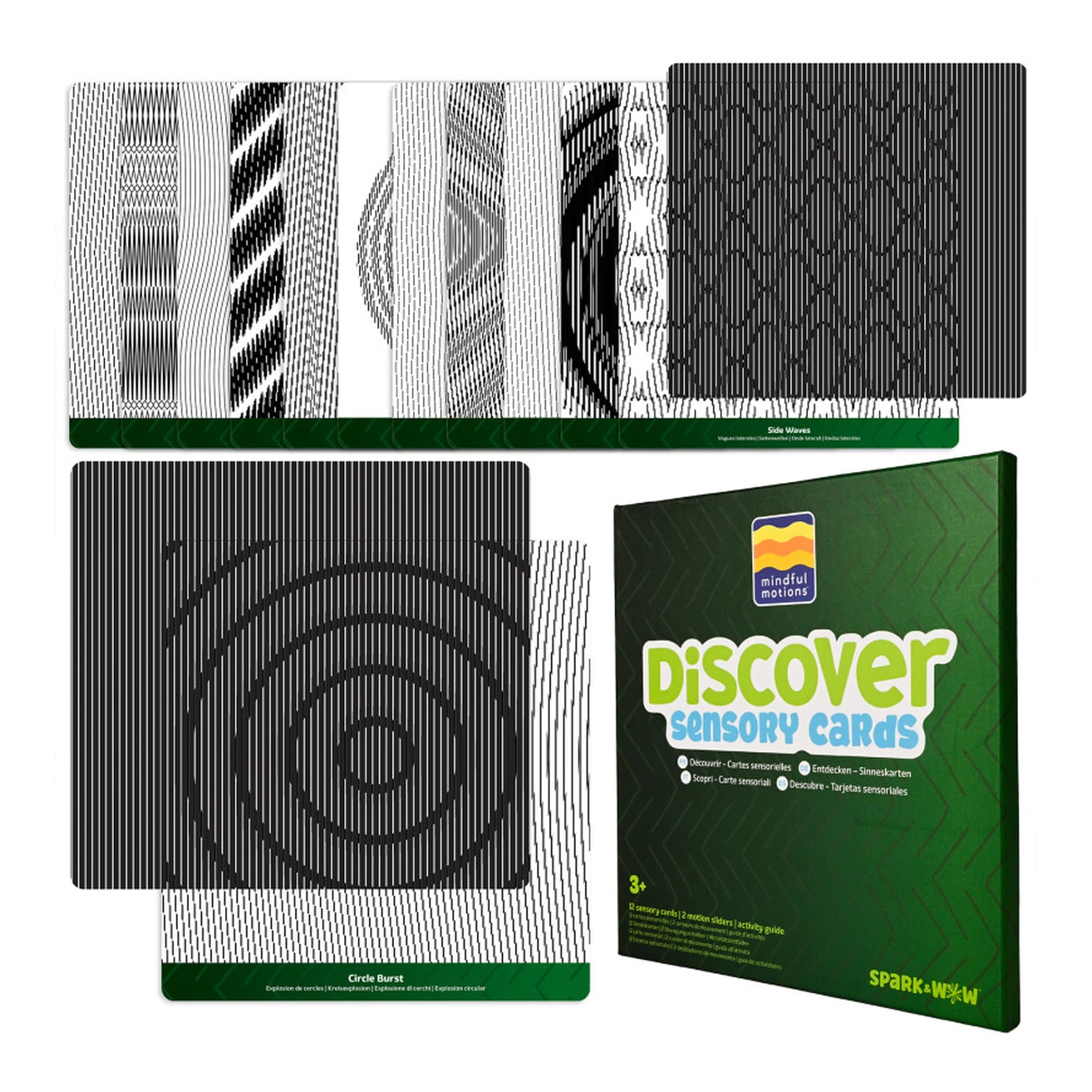 Optical Sensory Motion Cards Set