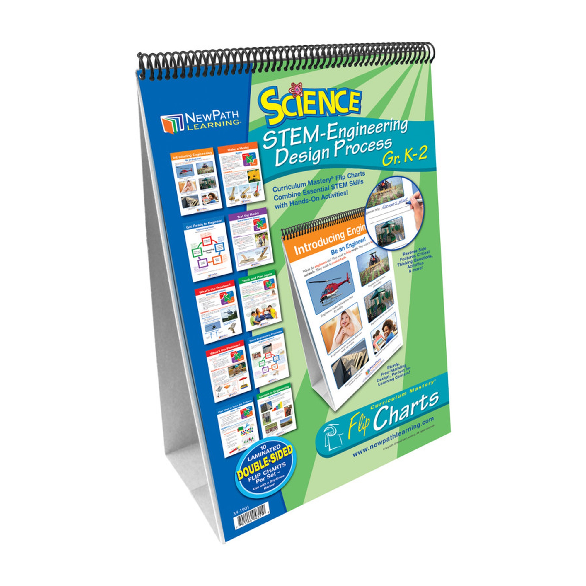 STEM Engineering Design Process Flip Chart Set for Grades K-2