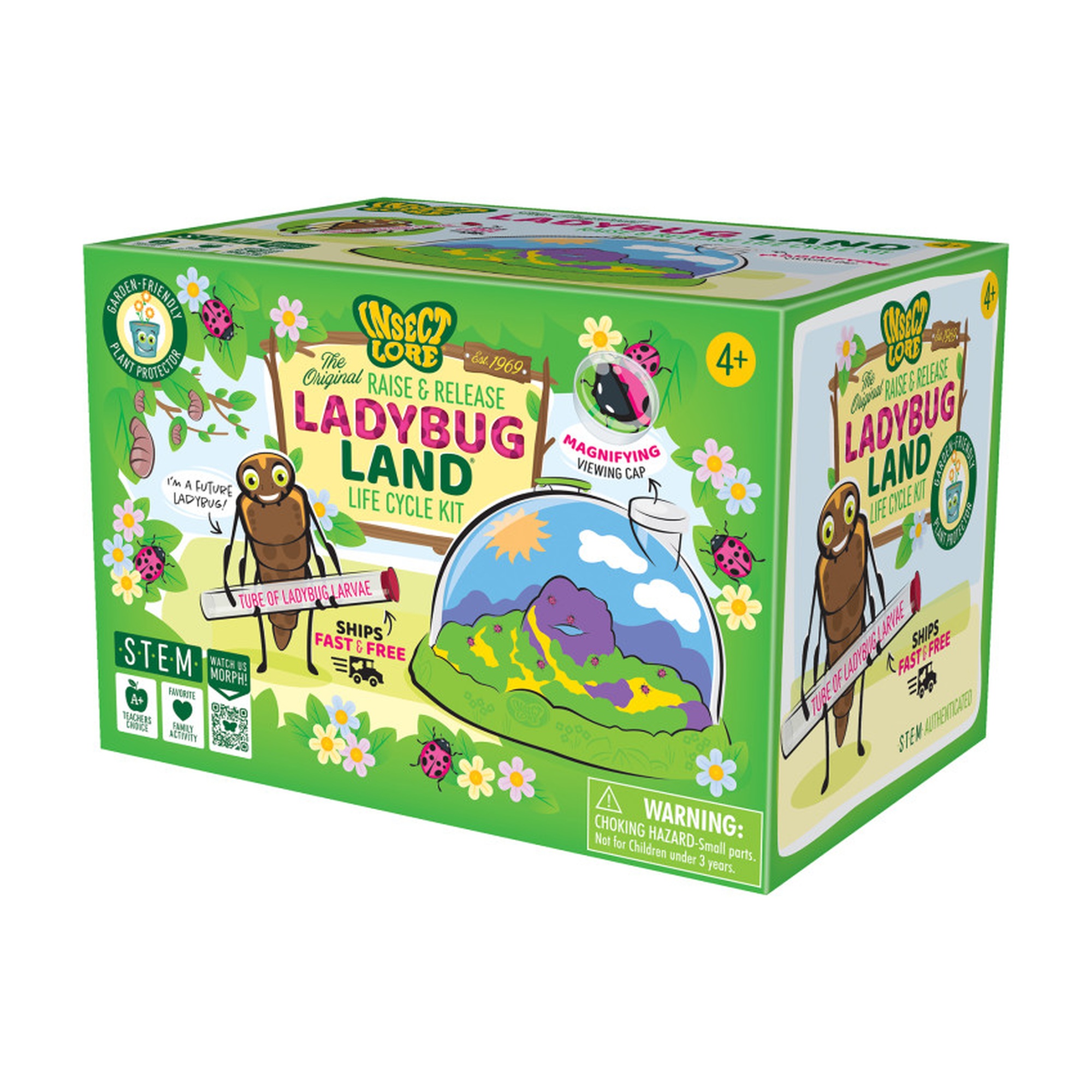 Ladybug Metamorphosis Habitat Kit with Prepaid Voucher