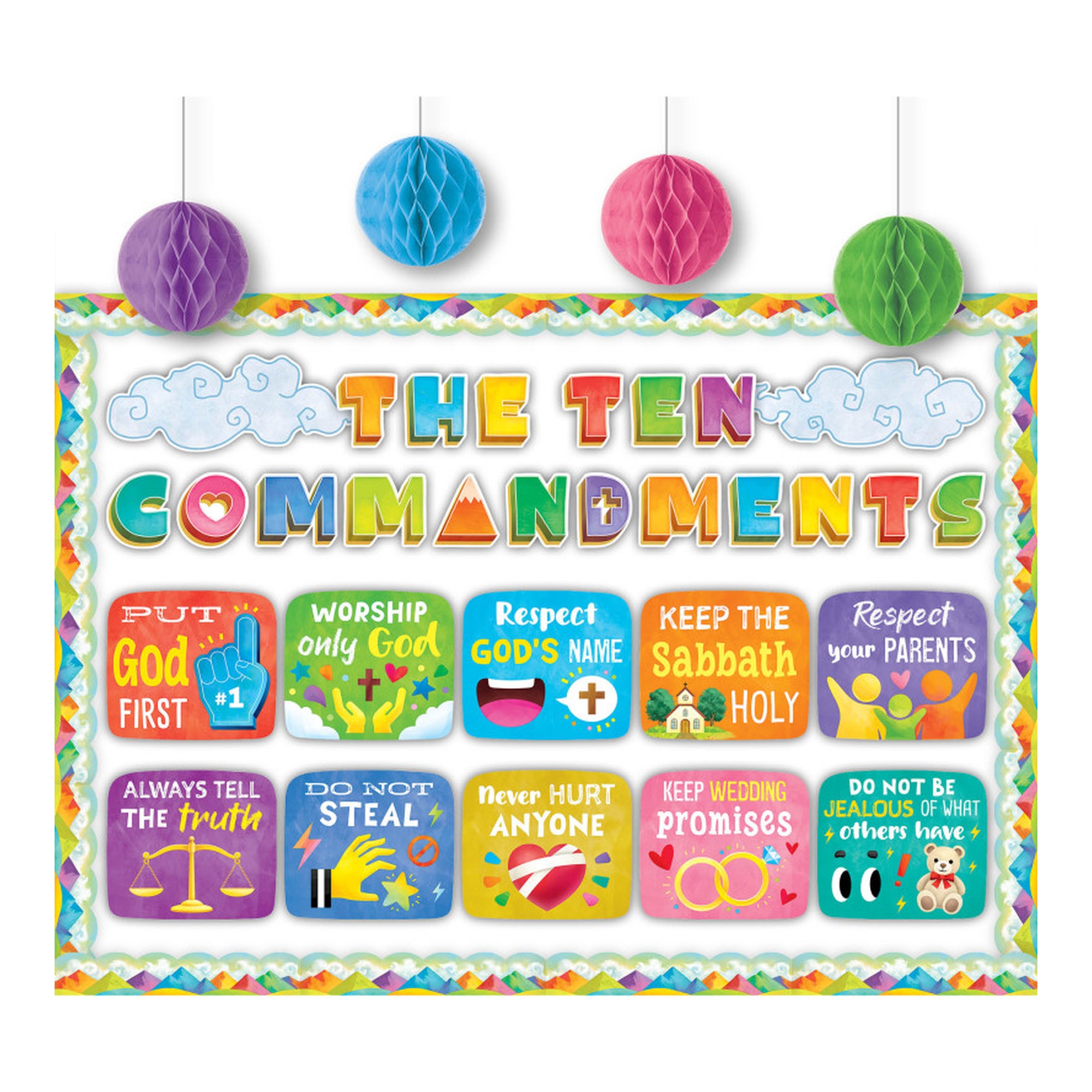 Ten Commandments Create and Decorate Kit