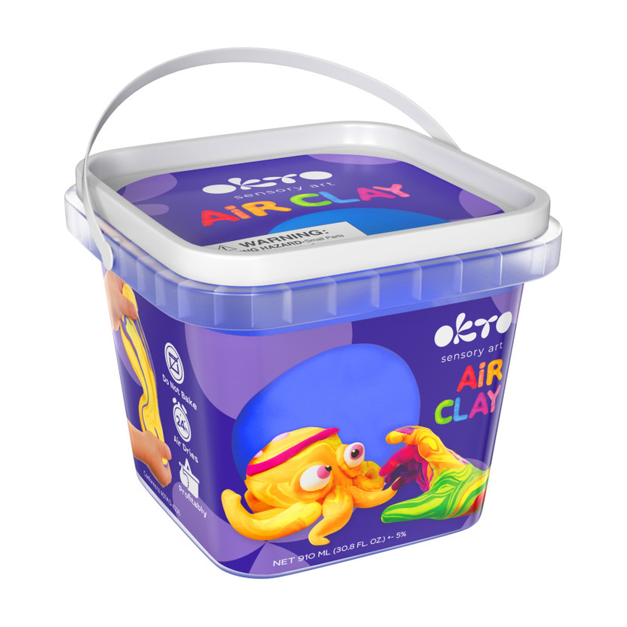 Blue Air-Dry Modeling Clay, 900 mL