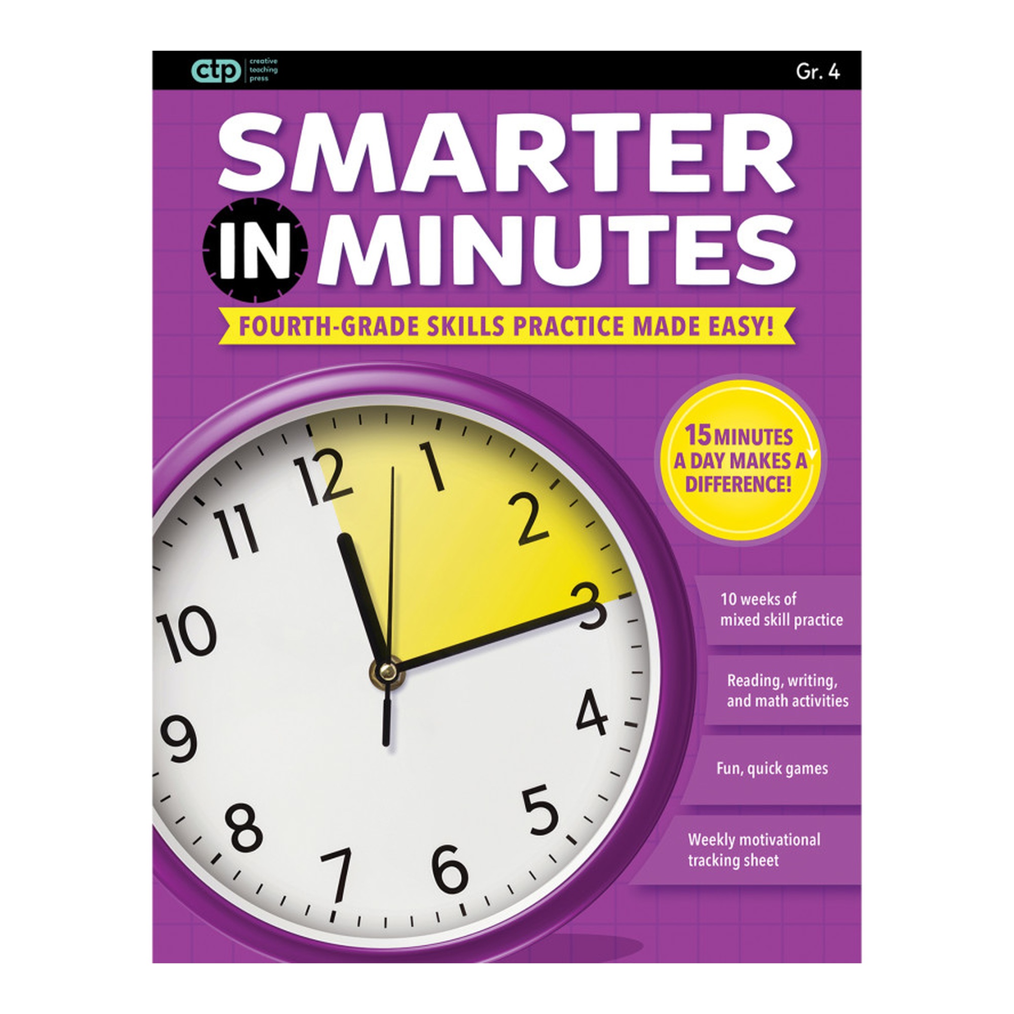 Fourth Grade 15-Minute Skills Practice Workbook
