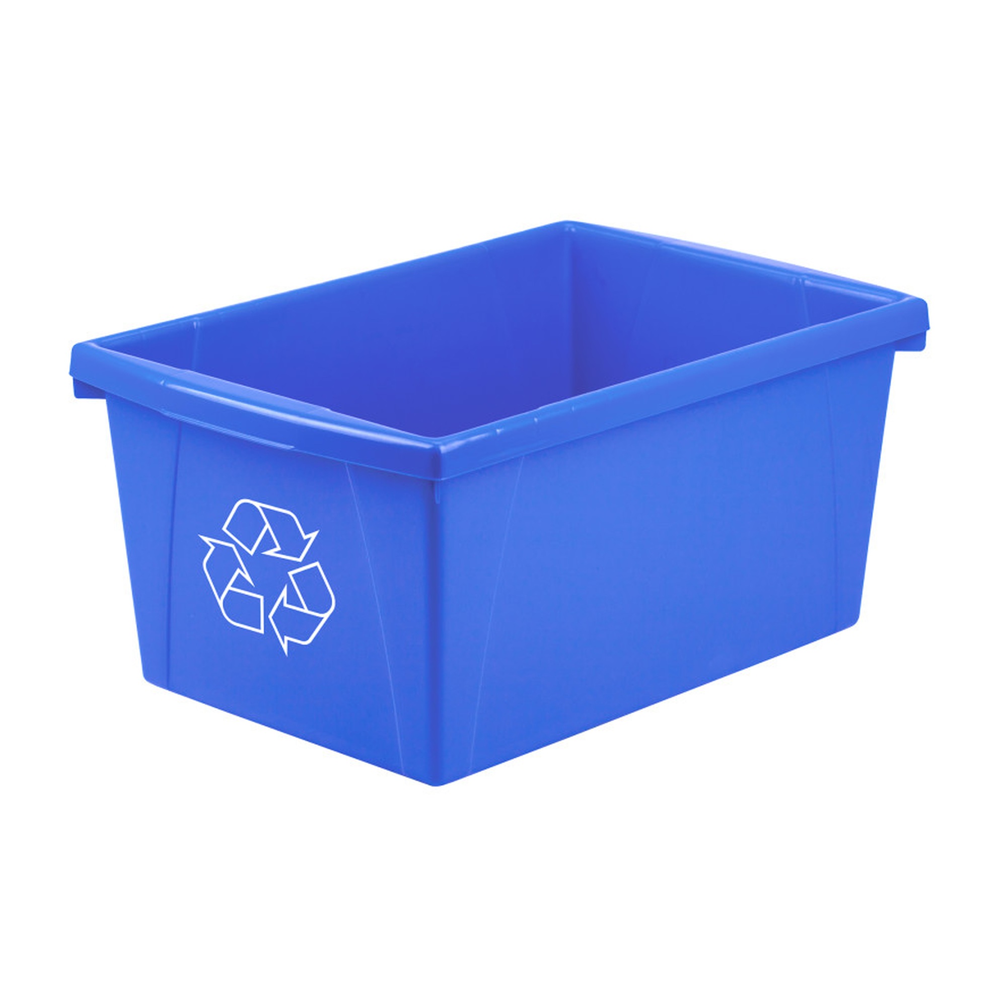 Blue 5.5 Gallon Recycling Bin
