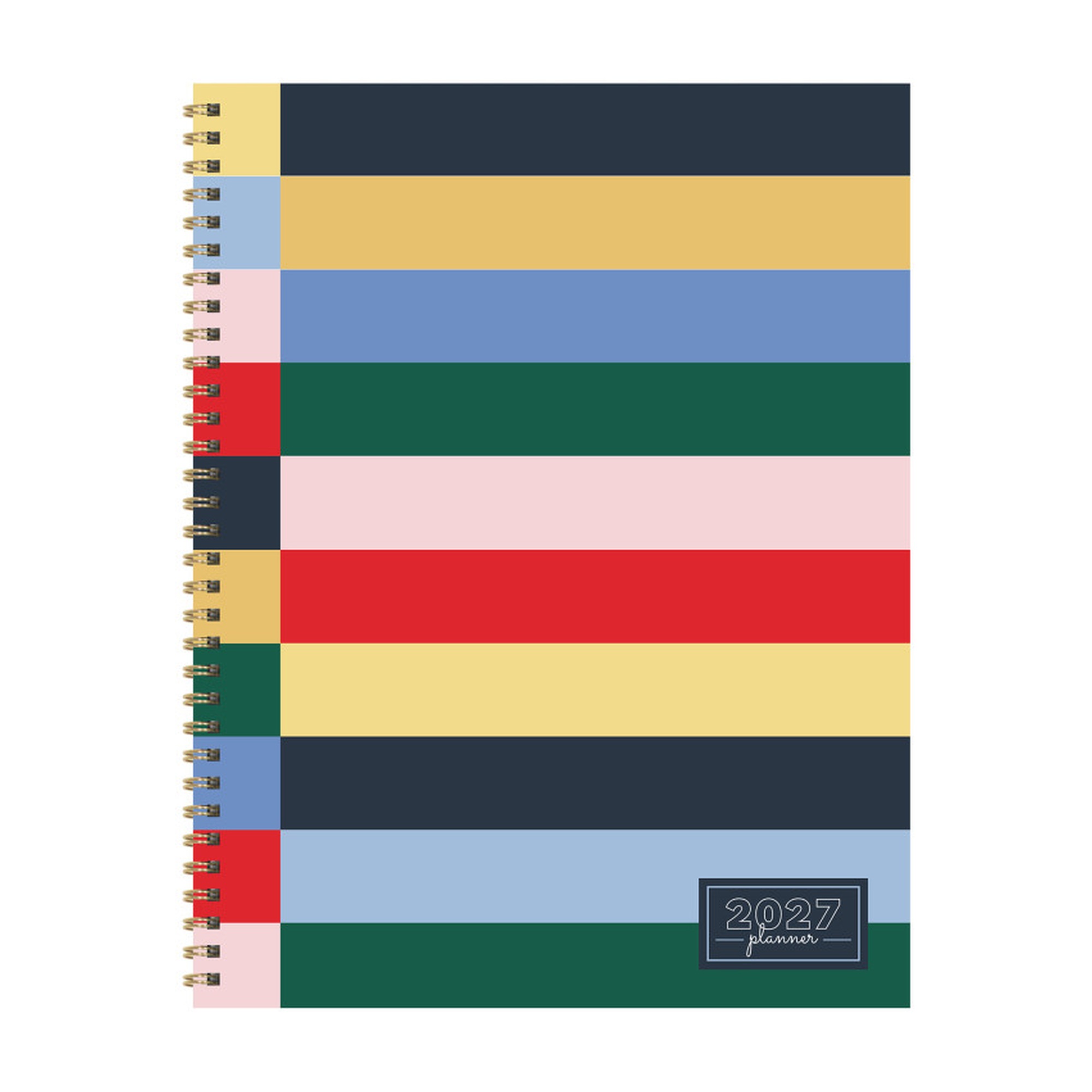 2027 Sailor Stripe Large Weekly & Monthly Planner