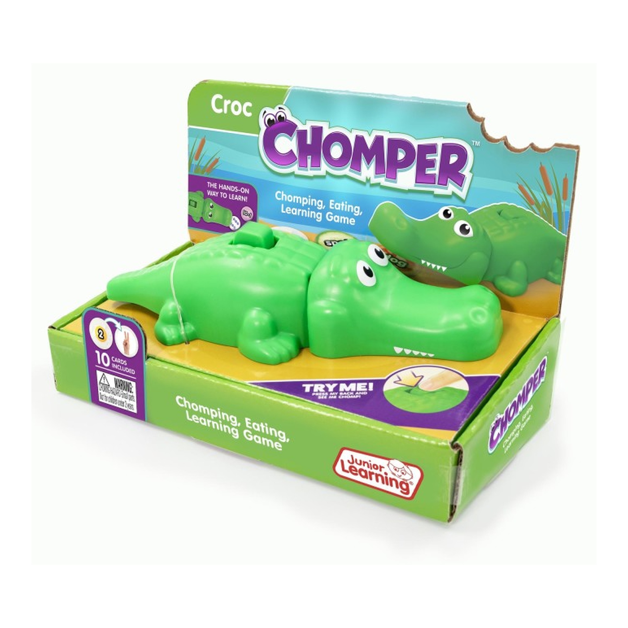 Crocodile Chomper Early Learning Game, 11 Pieces