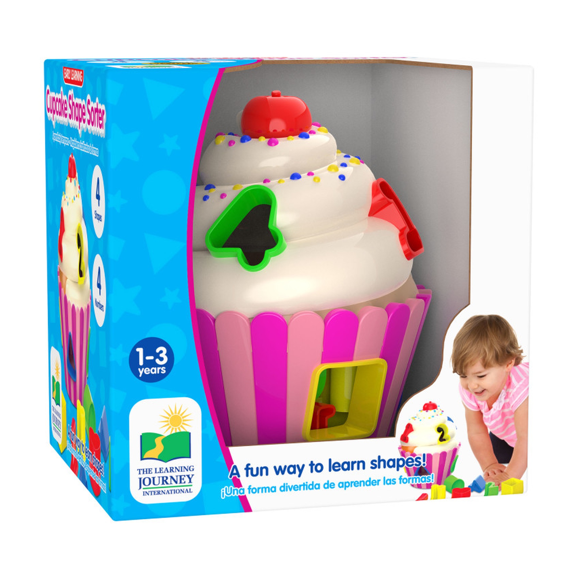 Toddler Cupcake Shape Sorting Toy