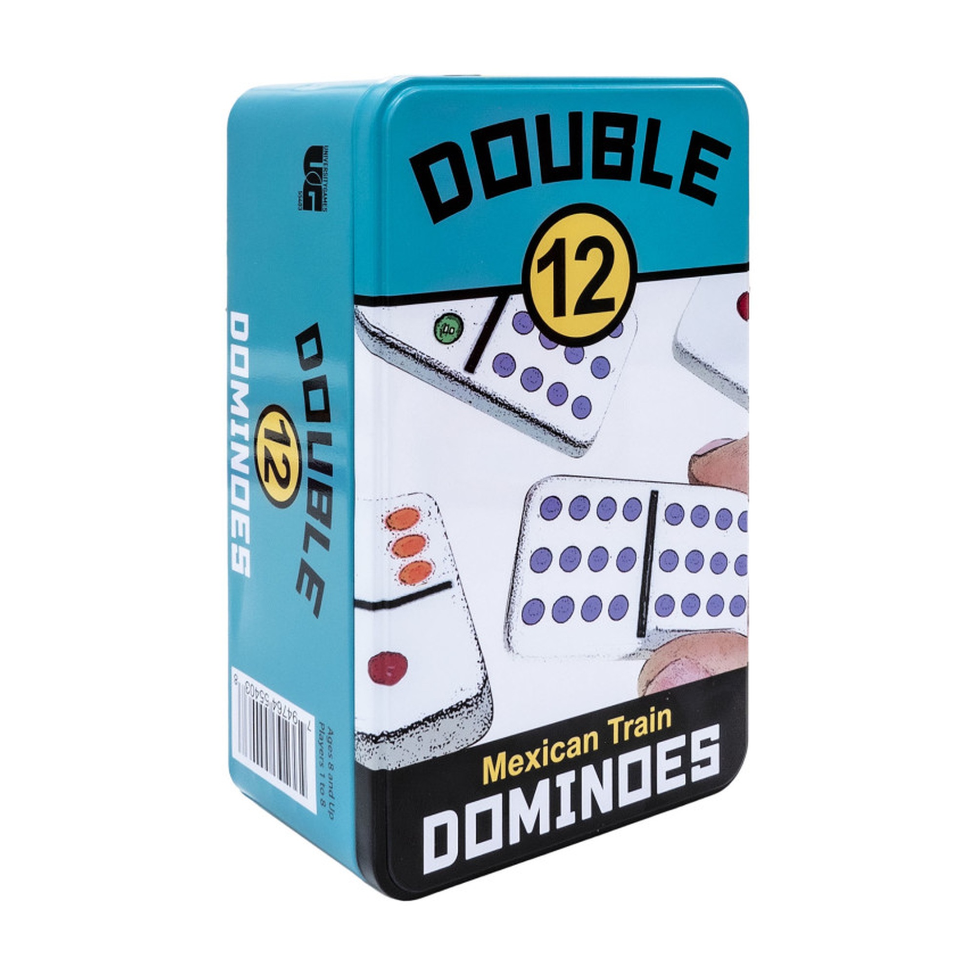 Double 12 Mexican Train Dominoes Set