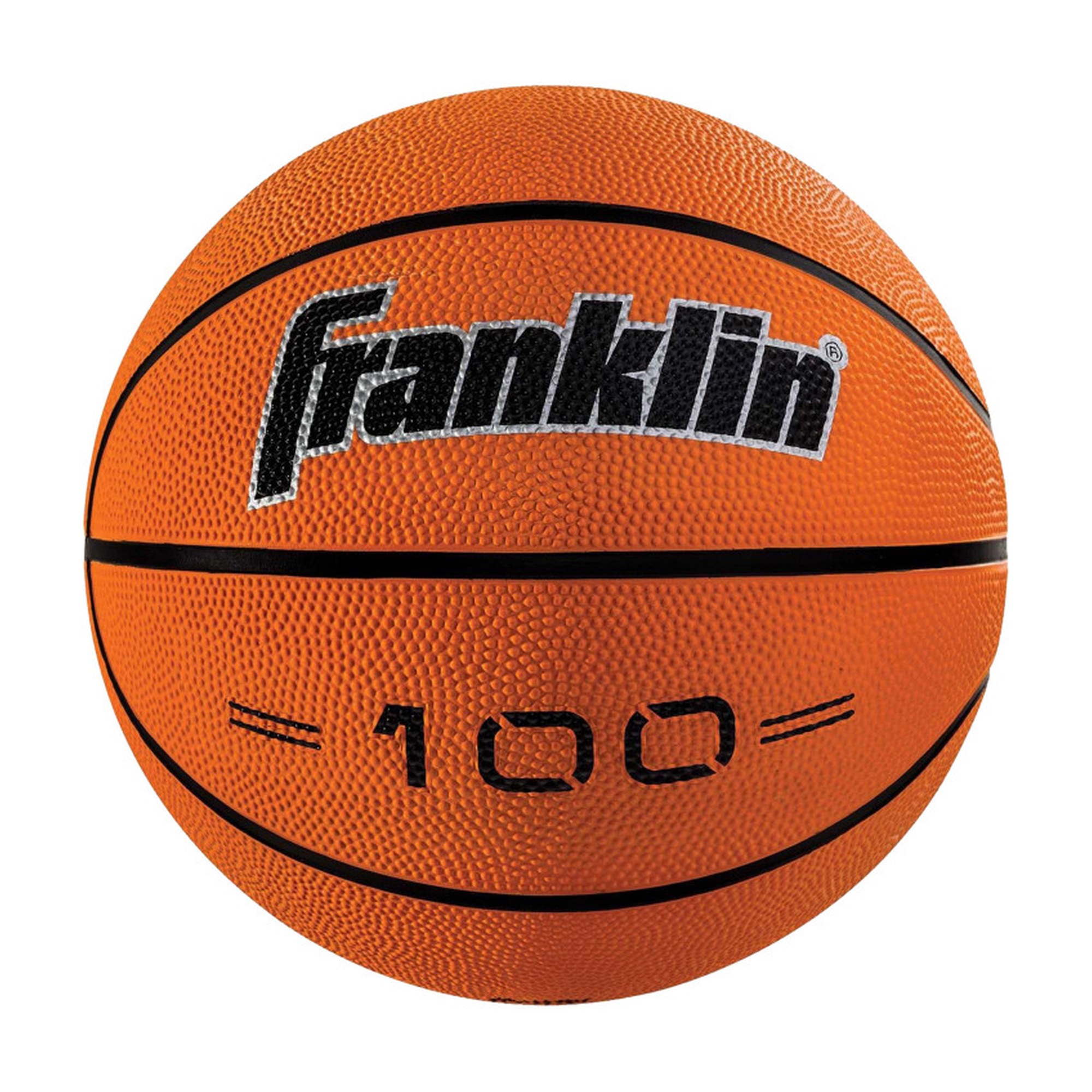 Official Size Orange Rubber Basketball, 29.5 in.