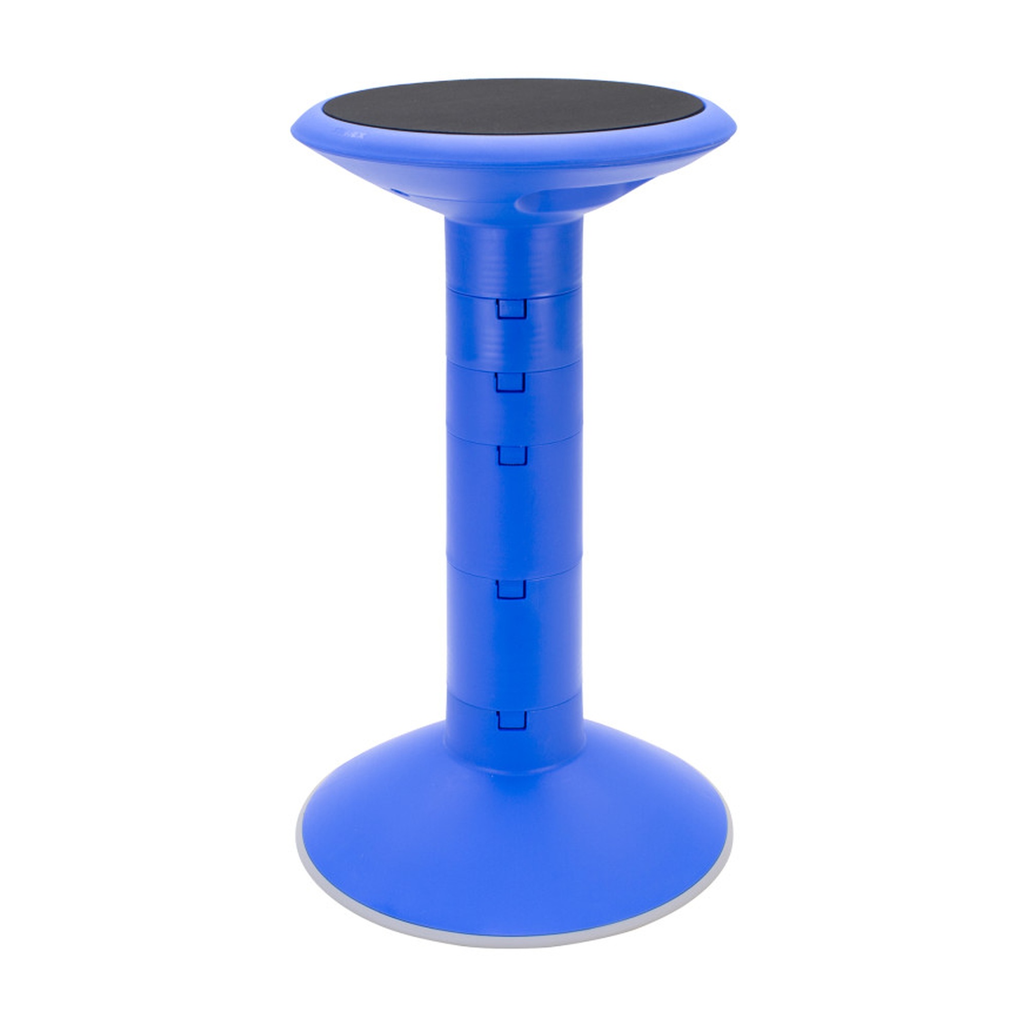 Blue Adjustable Active Tilt Stool