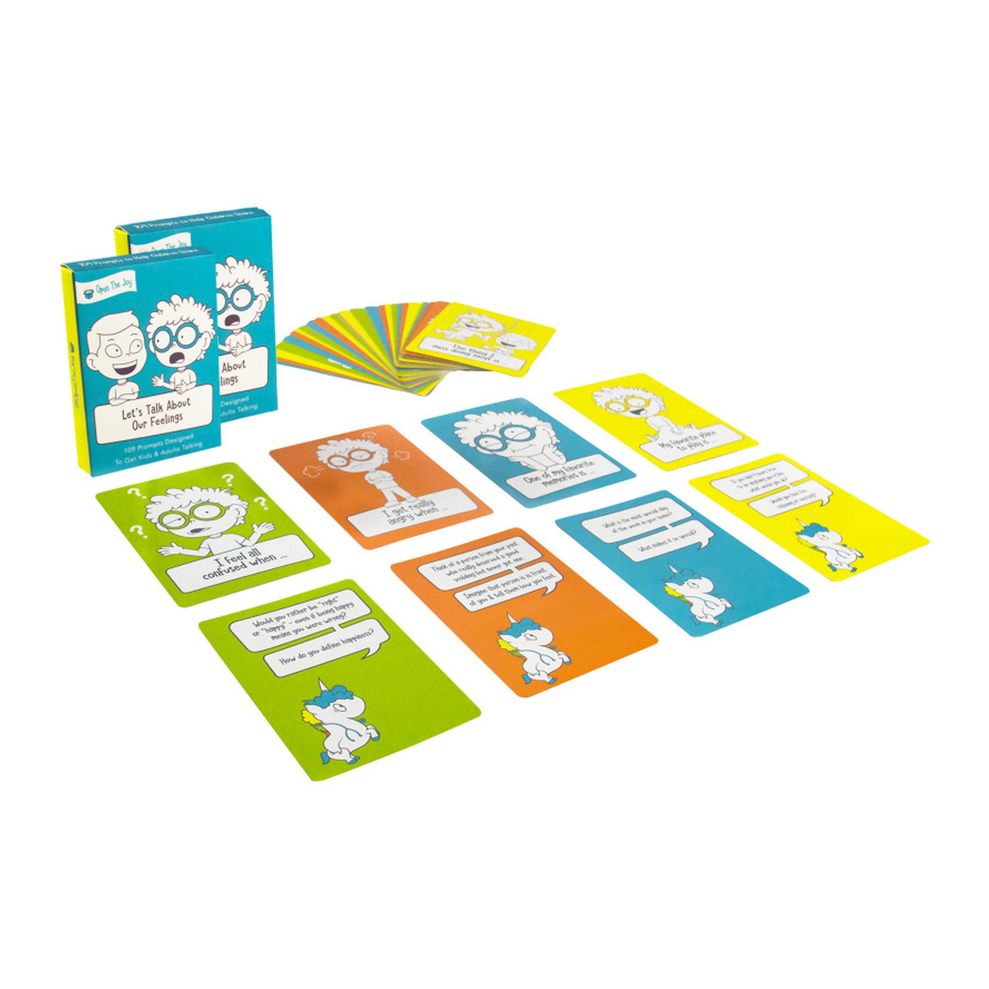 Kids' Feelings Conversation Starter Card Sets