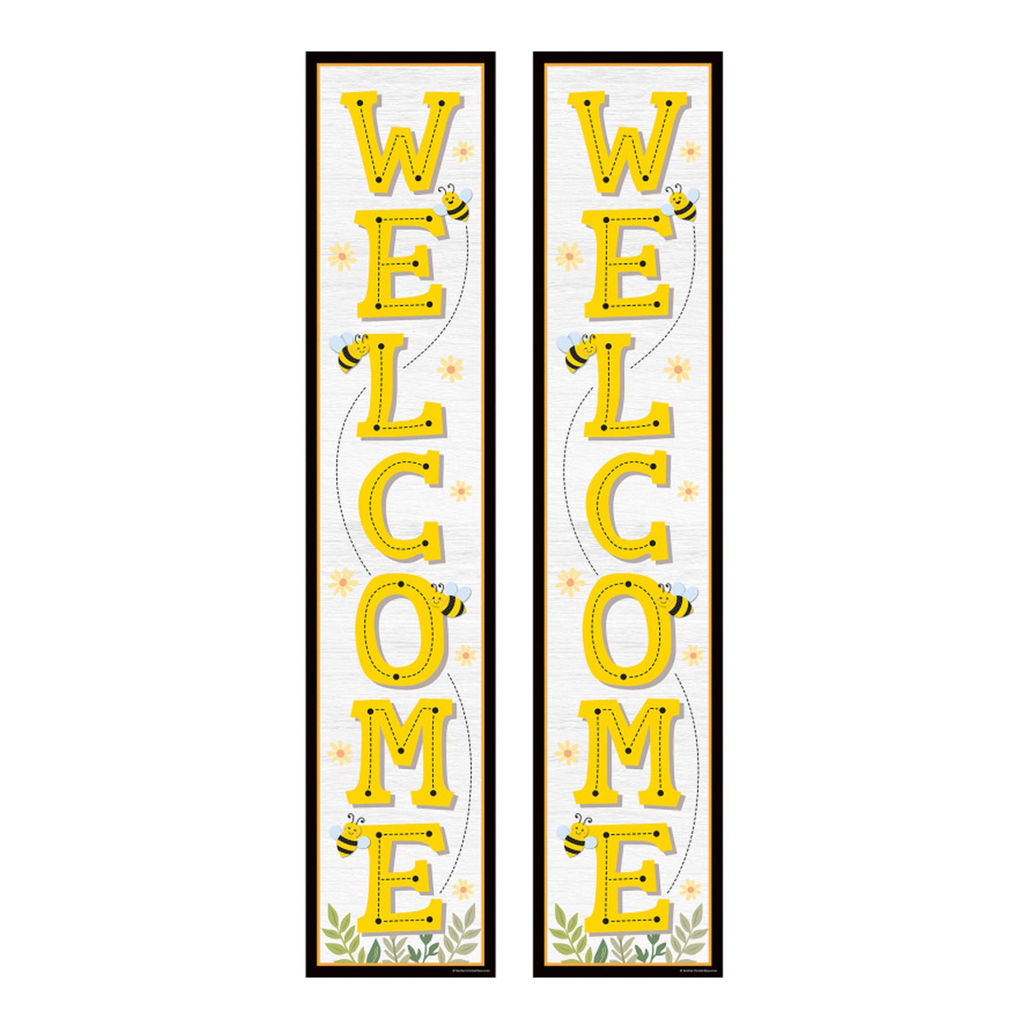 Buzzing Bees Welcome Banners, Pack of 2