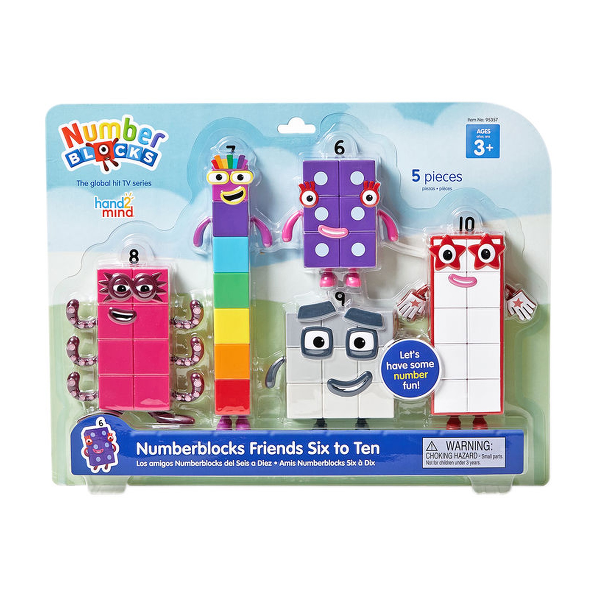 Numberblocks Friends Six to Ten Figure Set