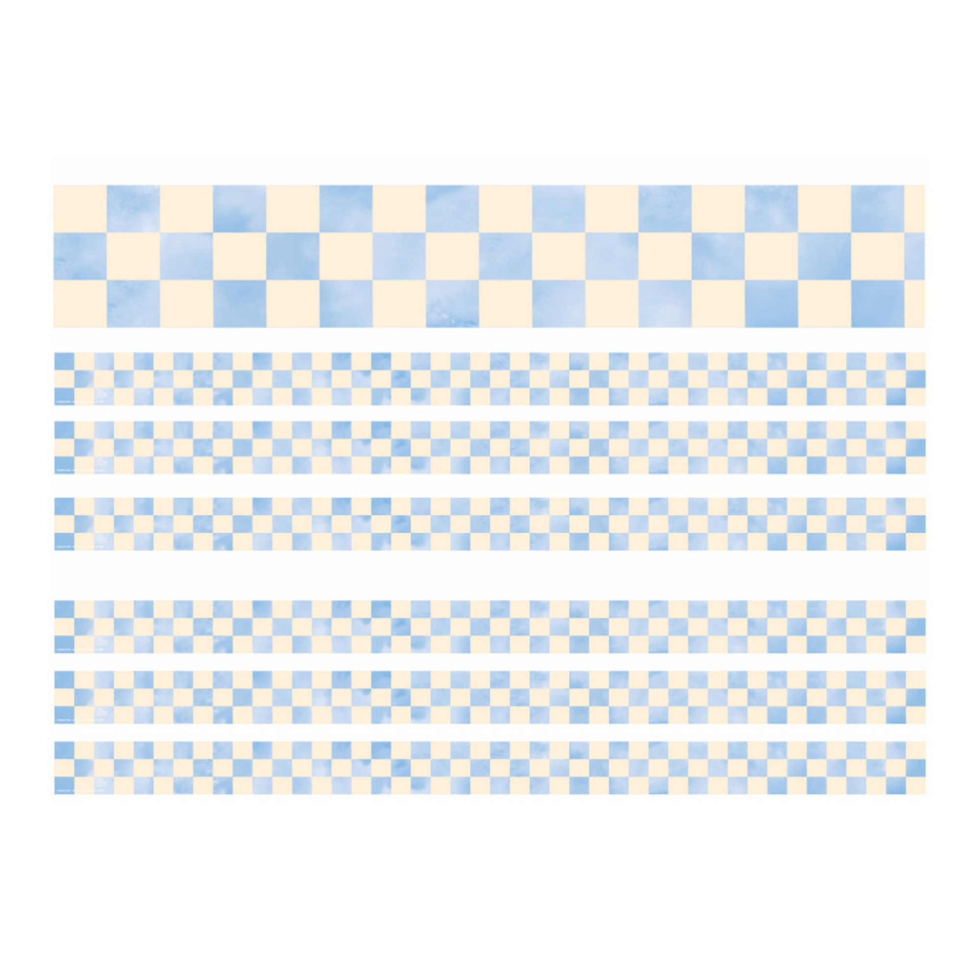 Checkered Sky Decorative Trim, 6-Pack