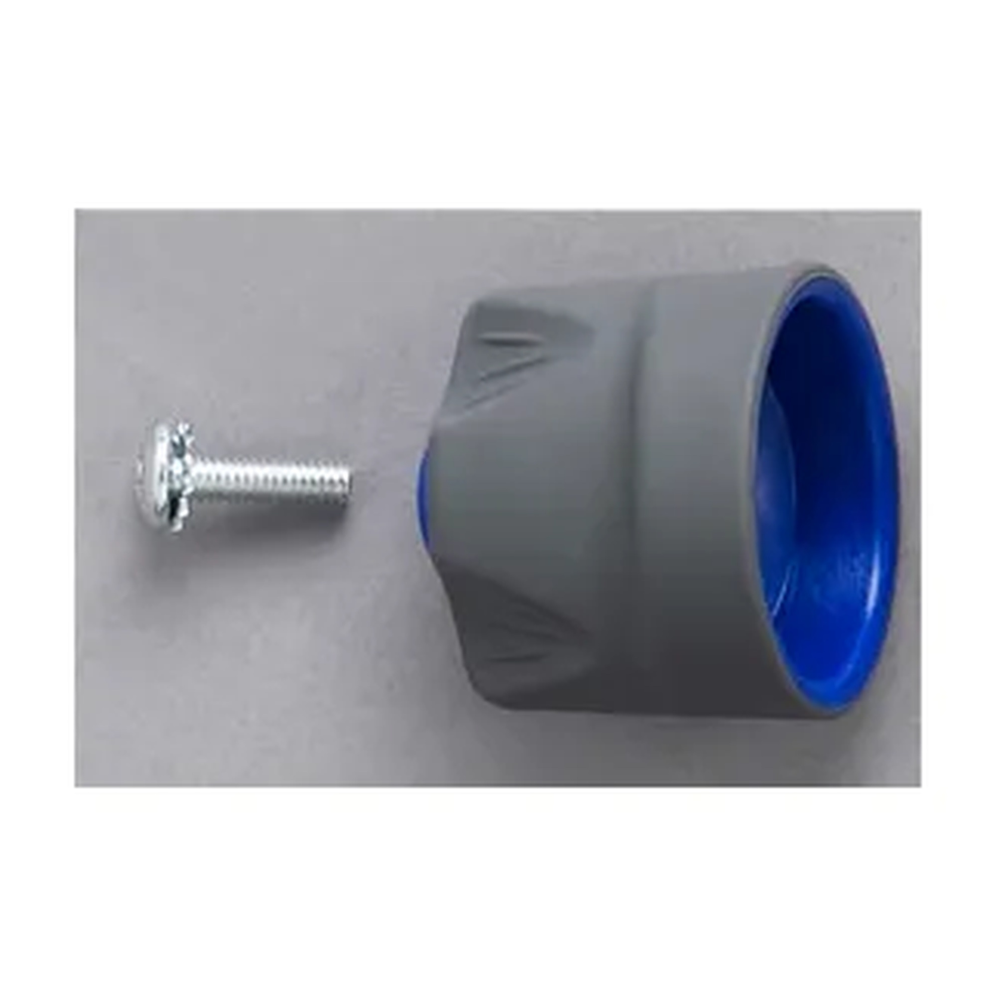 Blue Manifold Handle with Screw
