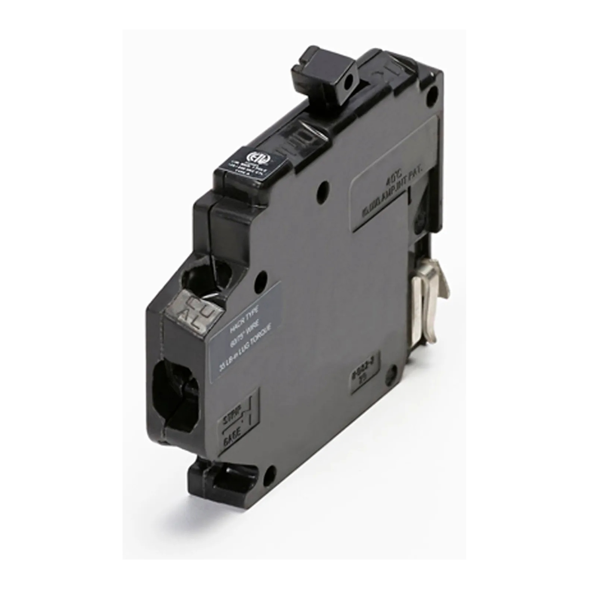 Type A 1-Pole 15A Right-Clip Circuit Breaker