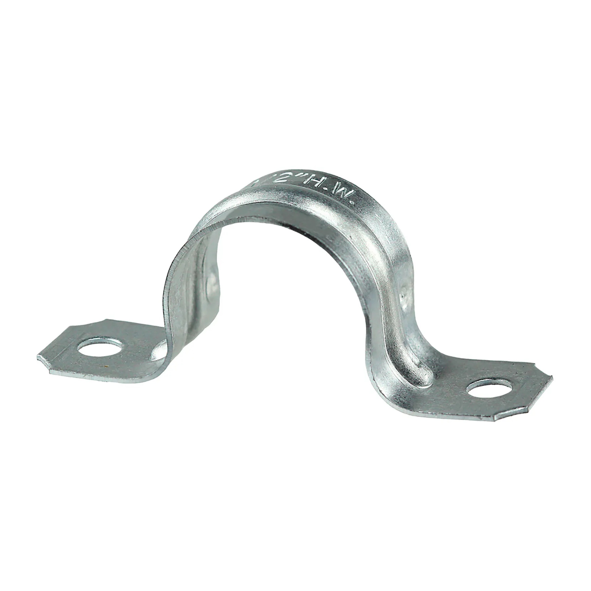 3-1/2-Inch Two-Hole Rigid Conduit Strap, 10-Pack