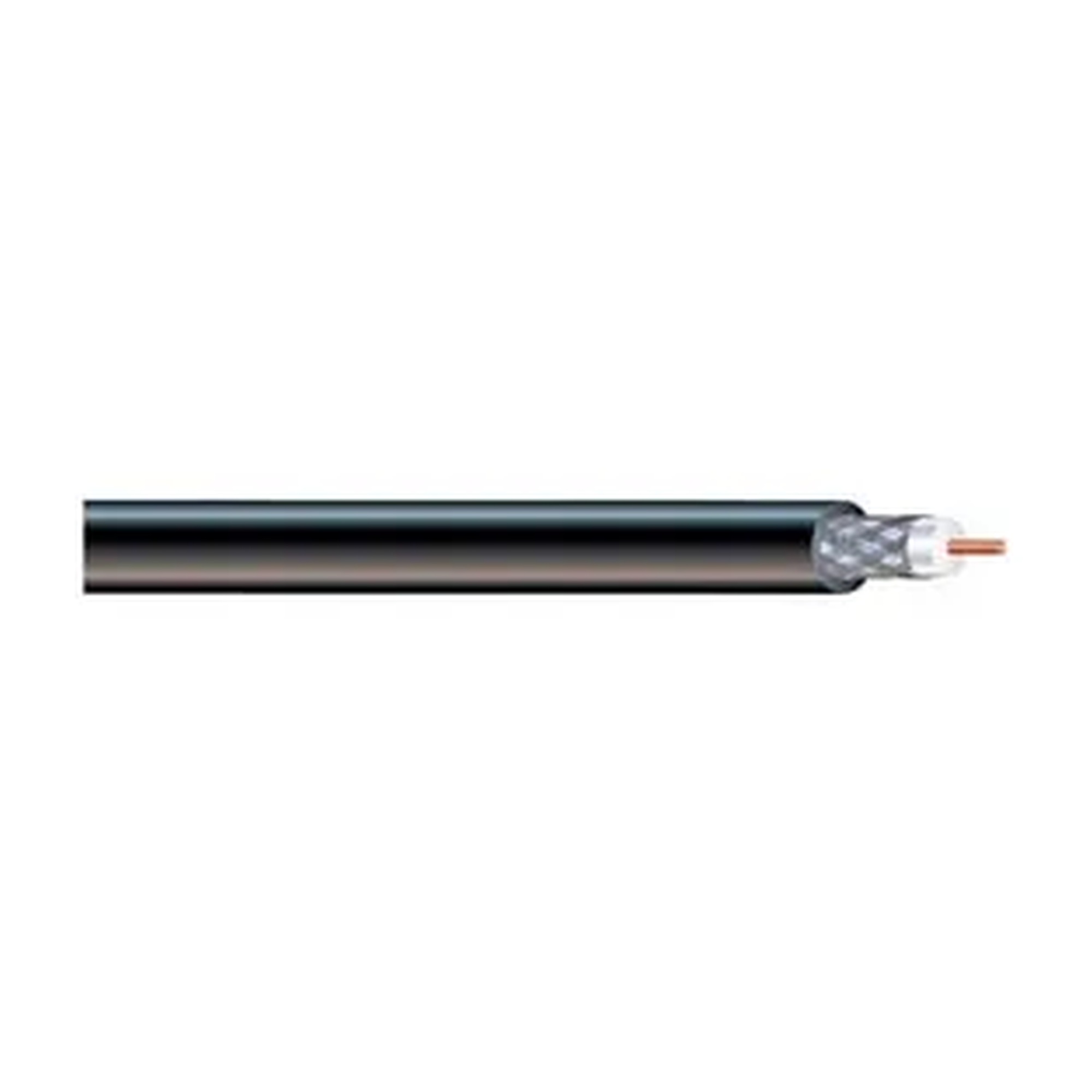 18G RG6 White Coaxial Cable, 500 ft