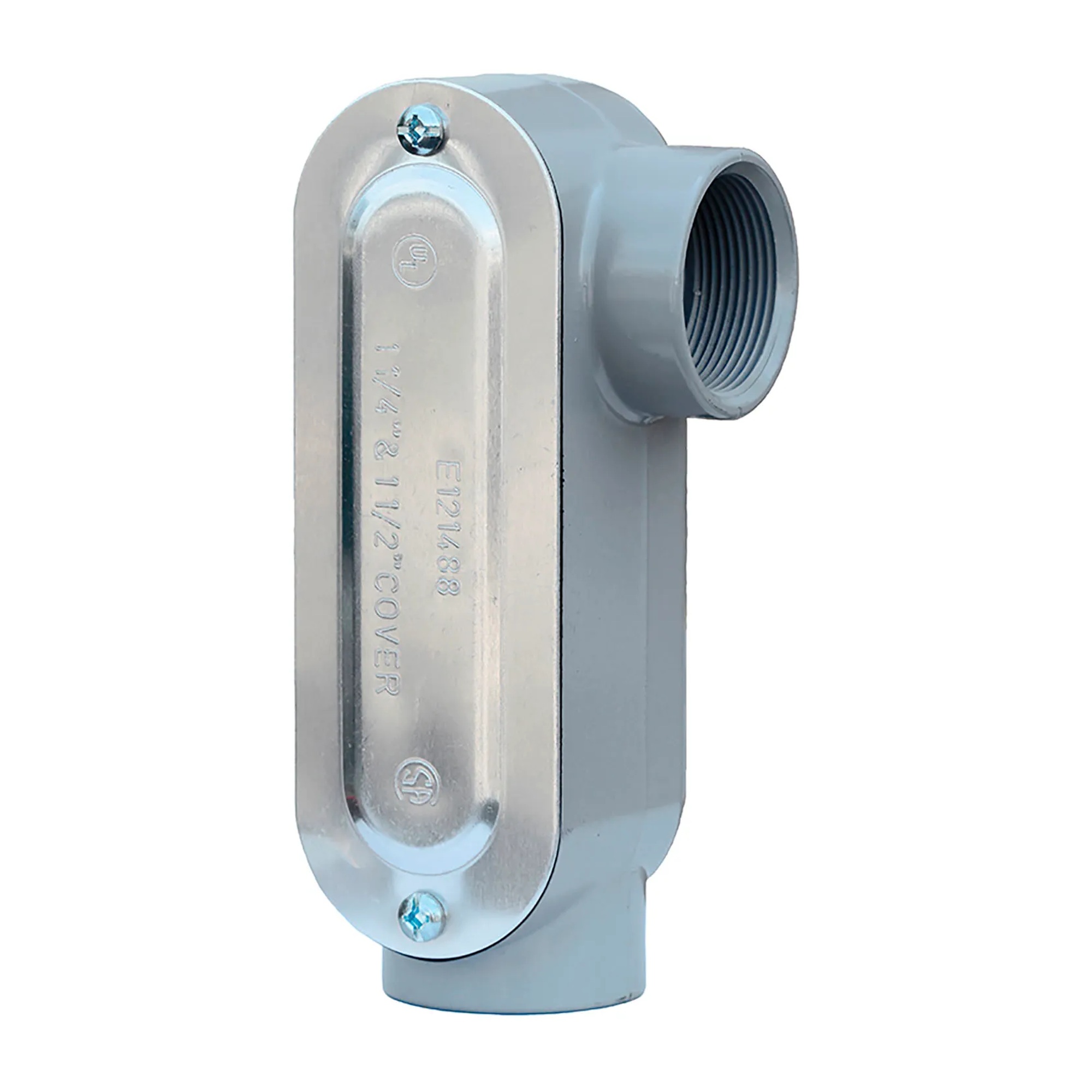 3-Inch LL Threaded Conduit Body with Cover and Gasket