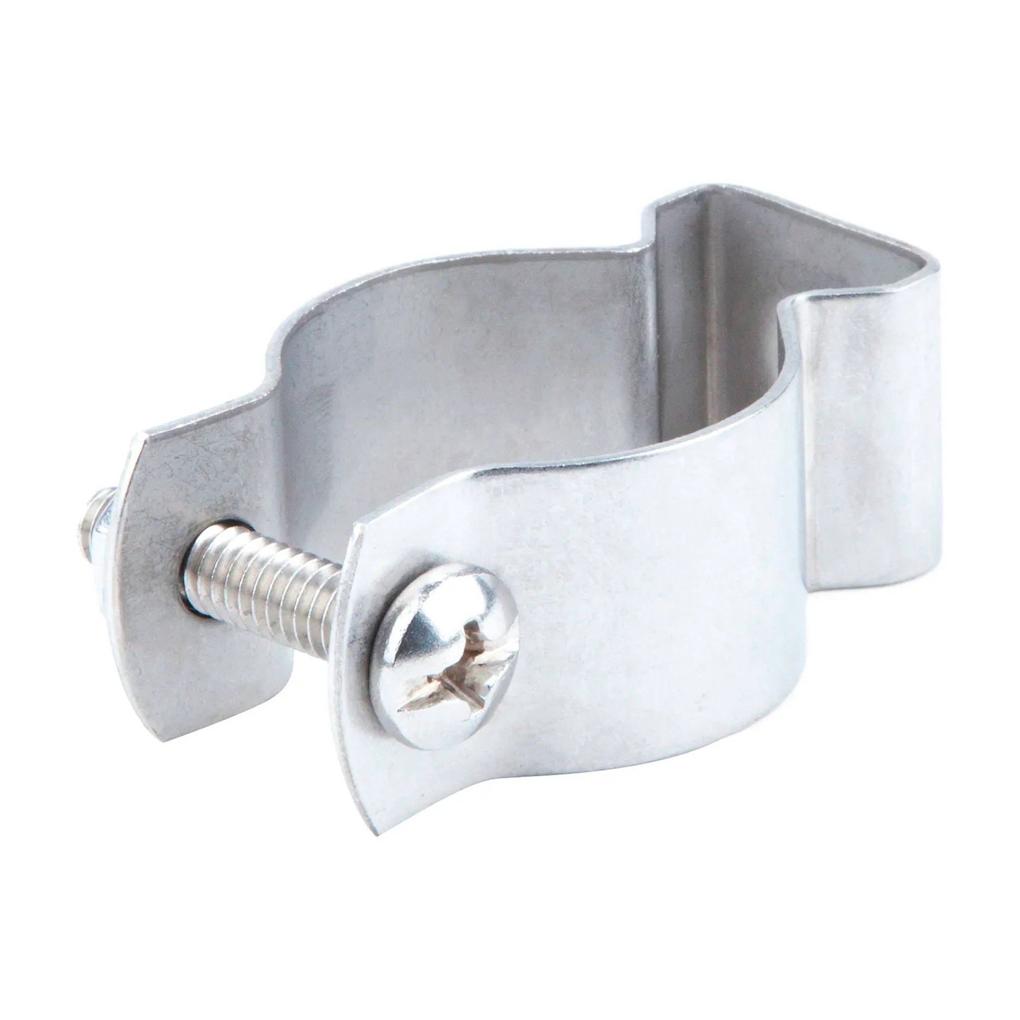 Stainless Steel 1/2-Inch Conduit Hanger with Hex Nut and Bolt, 10-Pack