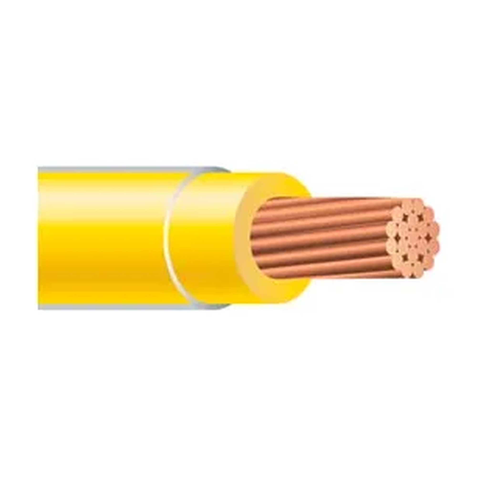 10 Gauge Yellow THHN/THWN-2 Building Wire, 500 Ft.