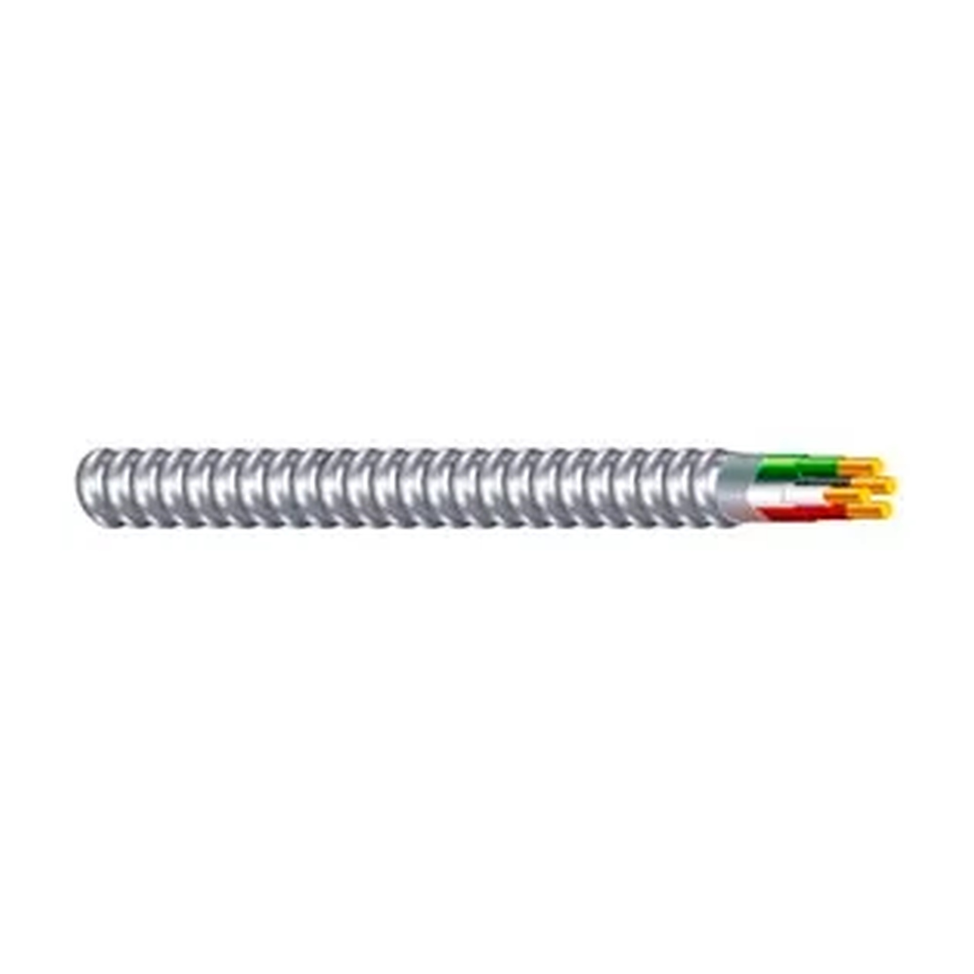 14/3 AWG Aluminum Armored MC Cable, 100 ft