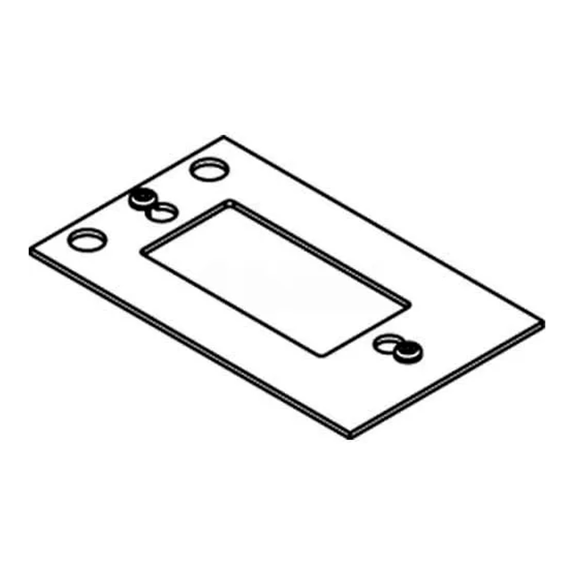 Floor Box Decorator Device Plate