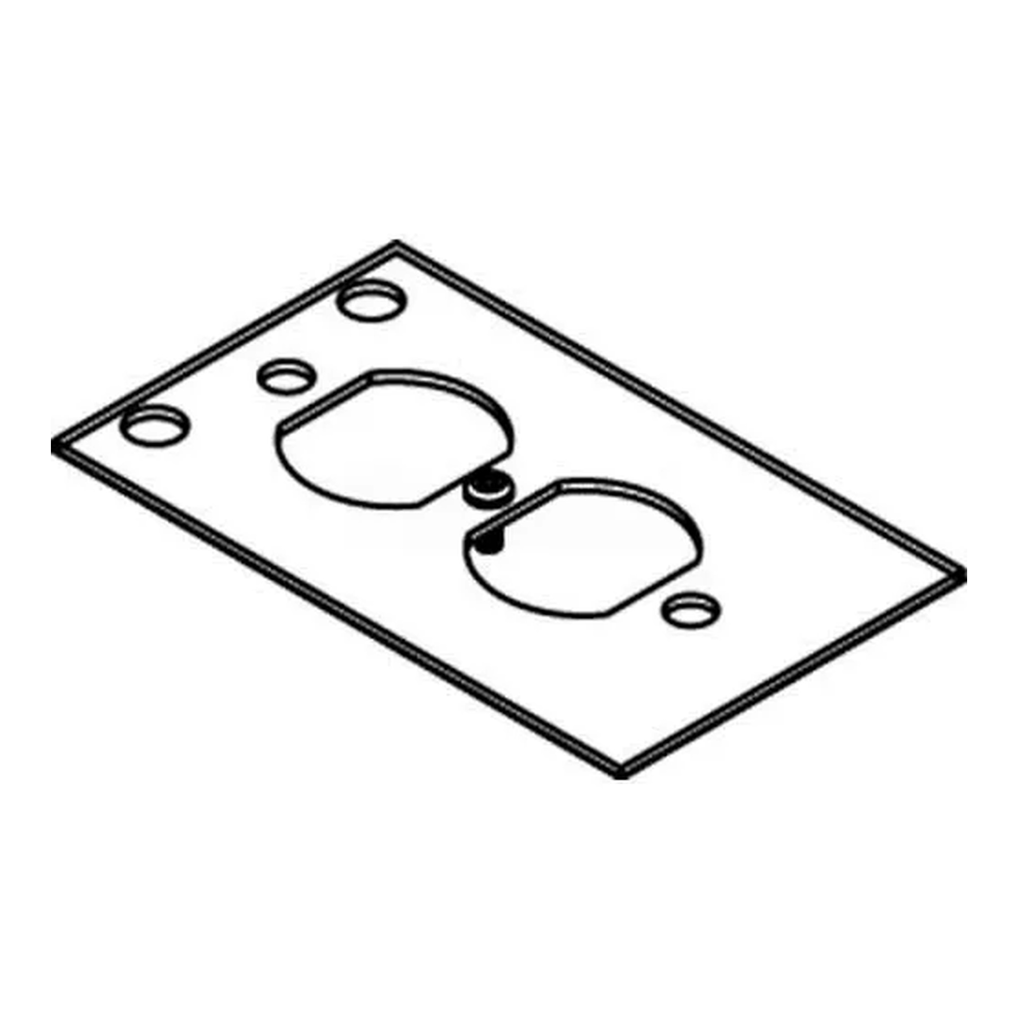 CRFB Series Floor Box Device Plate