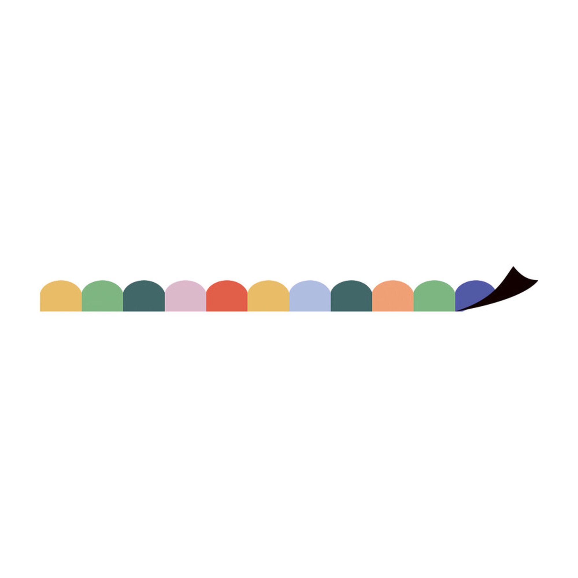 Color Crush Magnetic Decorative Border