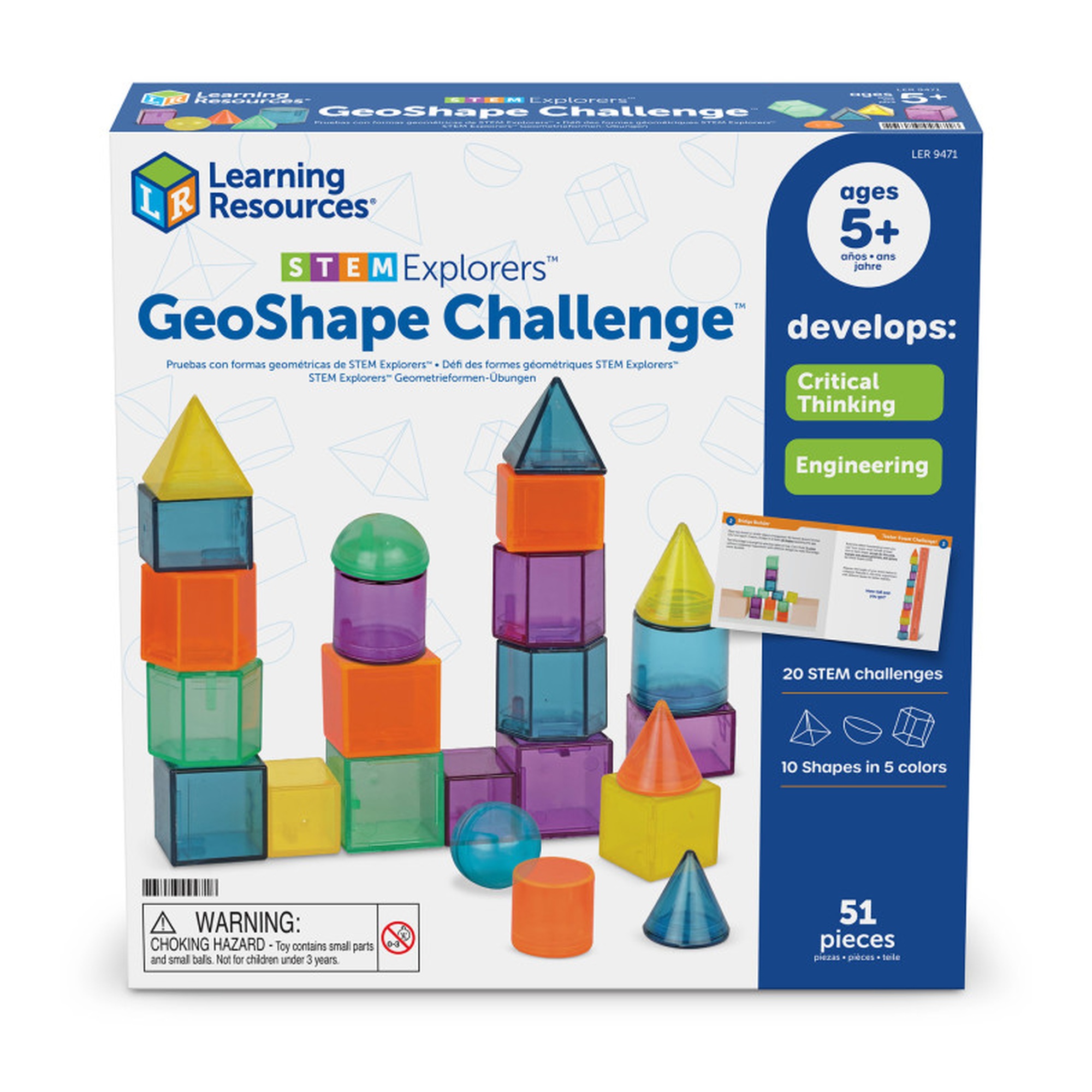 GeoShape STEM Challenge Set
