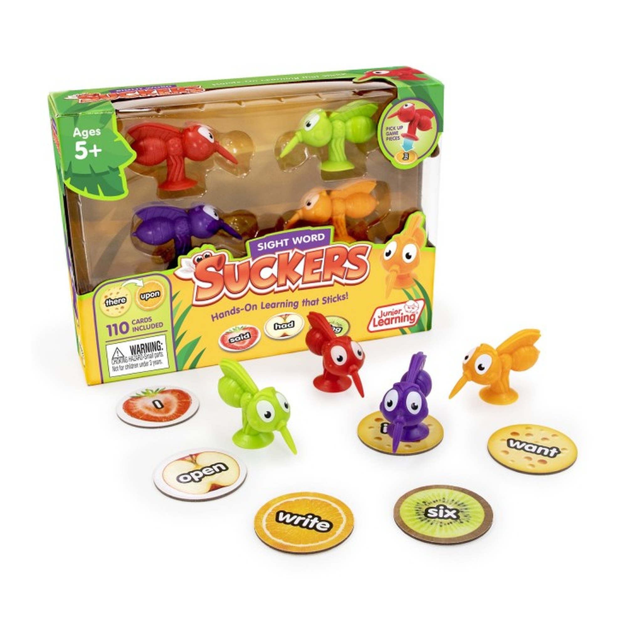 Sight Word Suckers Game, 115 Pieces