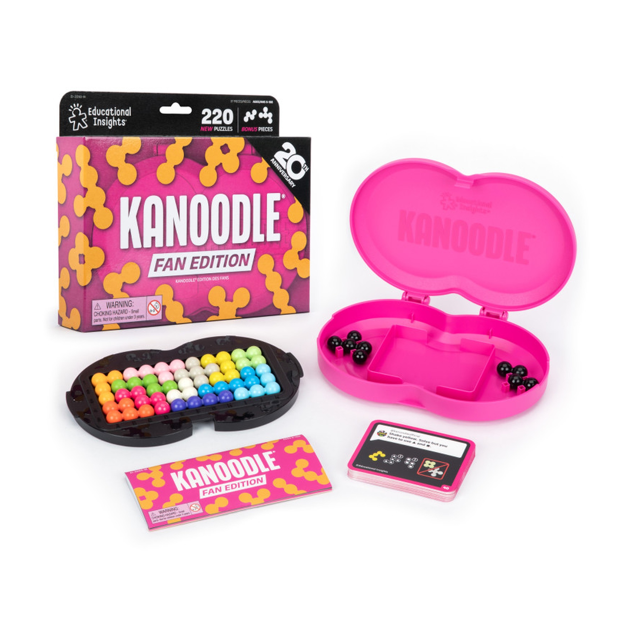 Kanoodle 20th Anniversary Edition Brain Teaser, Magenta